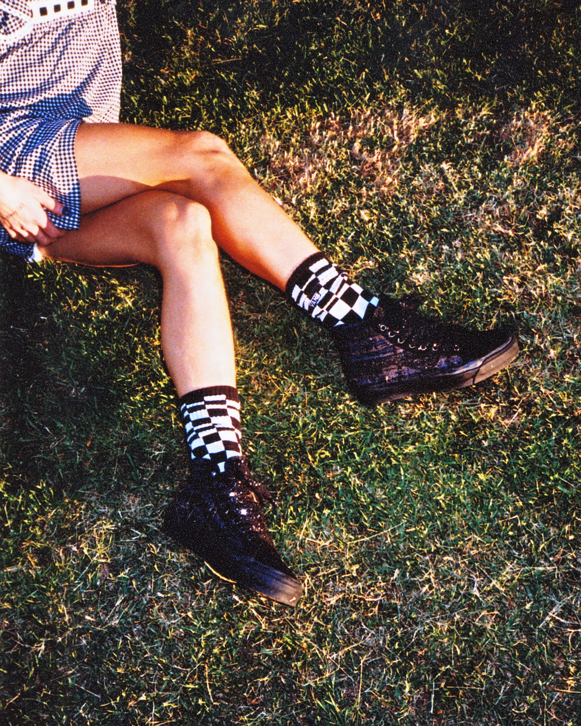 Premium Sk8Hi Shoe VANS Black  Black ALT7