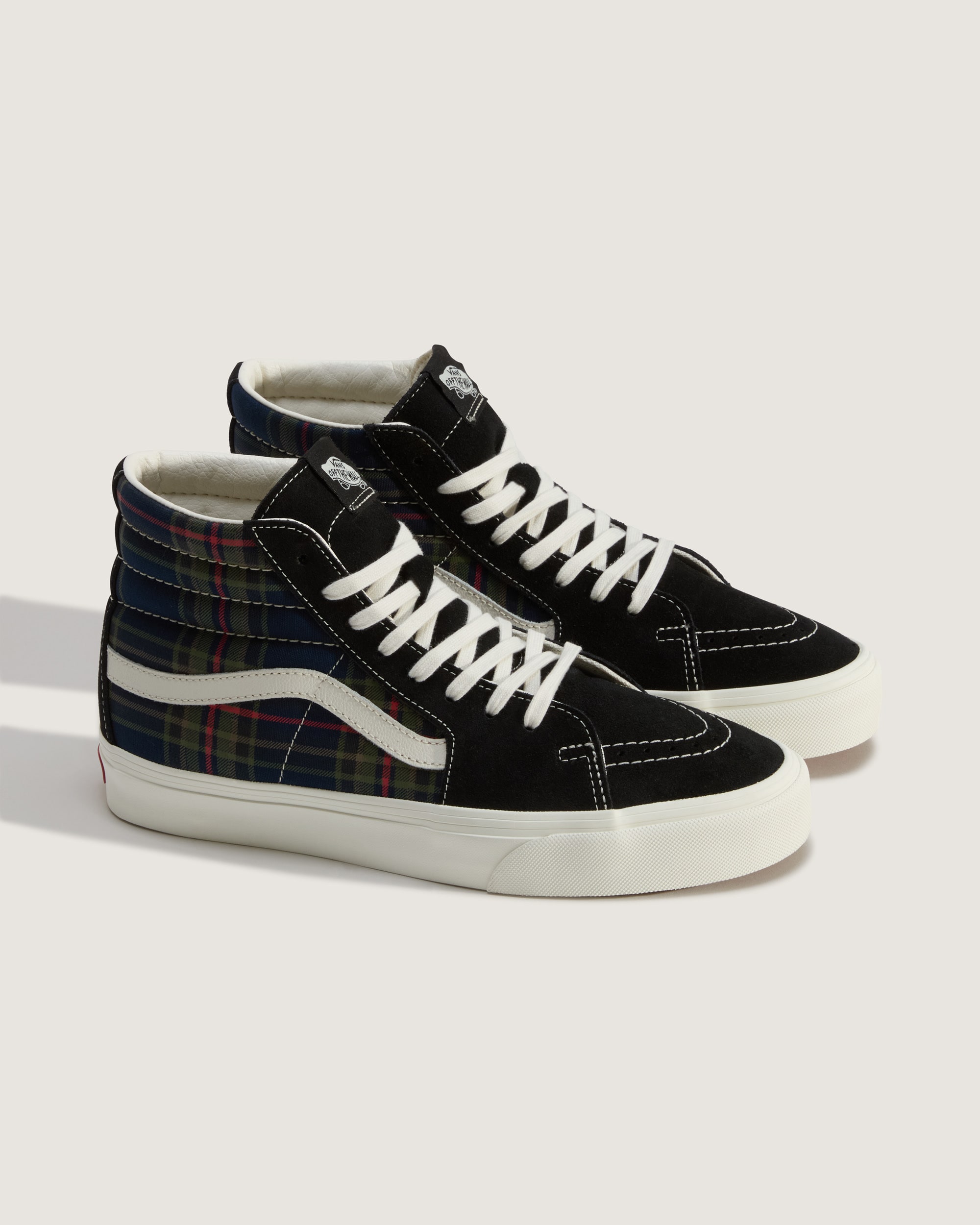 Sk8Hi Shoe VANS Plaid Black  Multi ALT1
