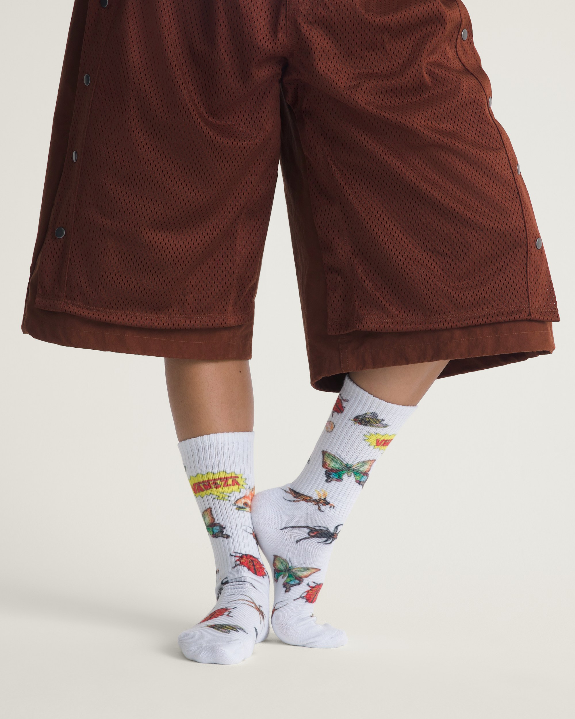 VANSZA Crew Socks VANS SZA Marshmallow White ALT2