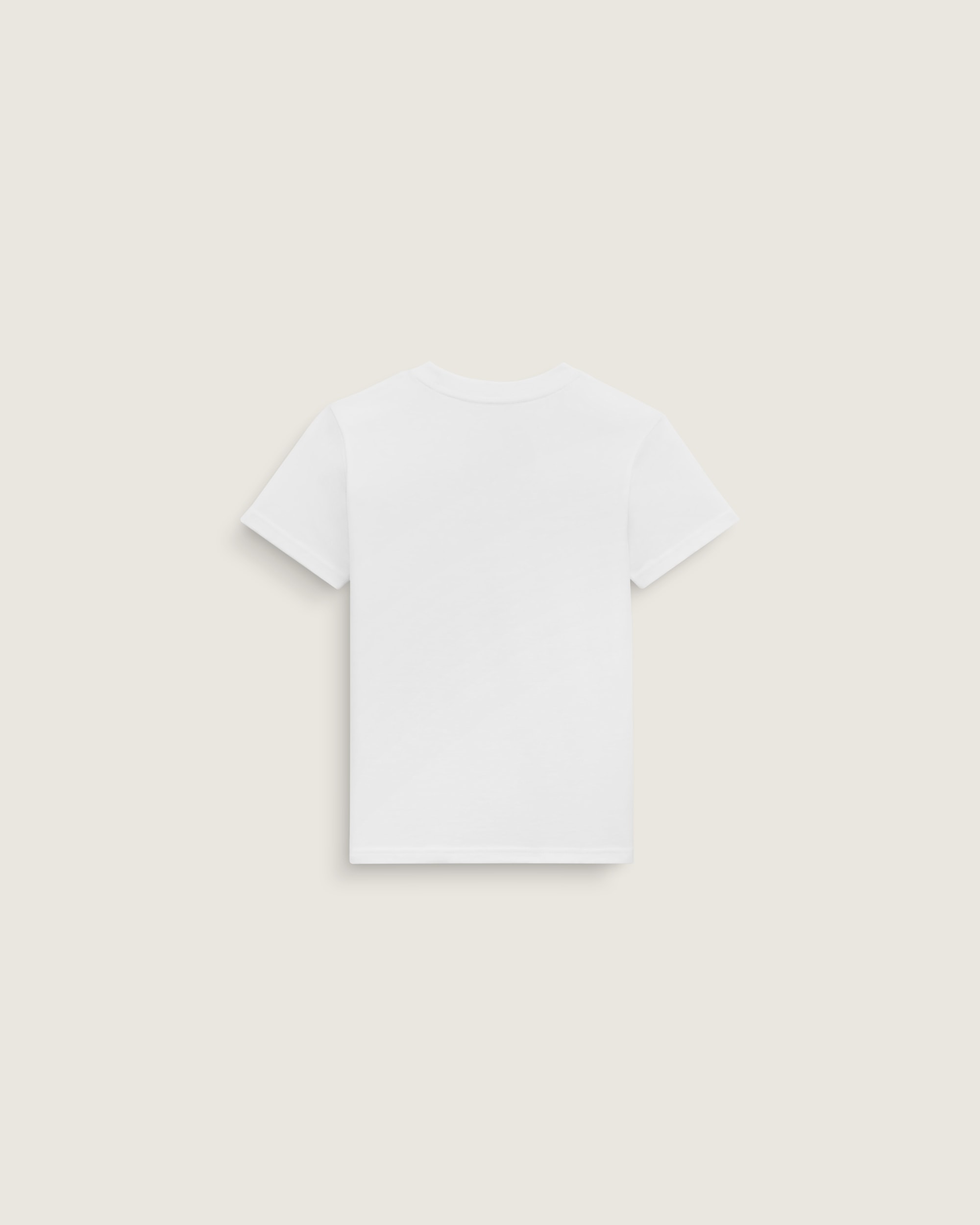 Little Kids Slope Bunny Short Sleeve Tee VANS Marshmallow White ALT1