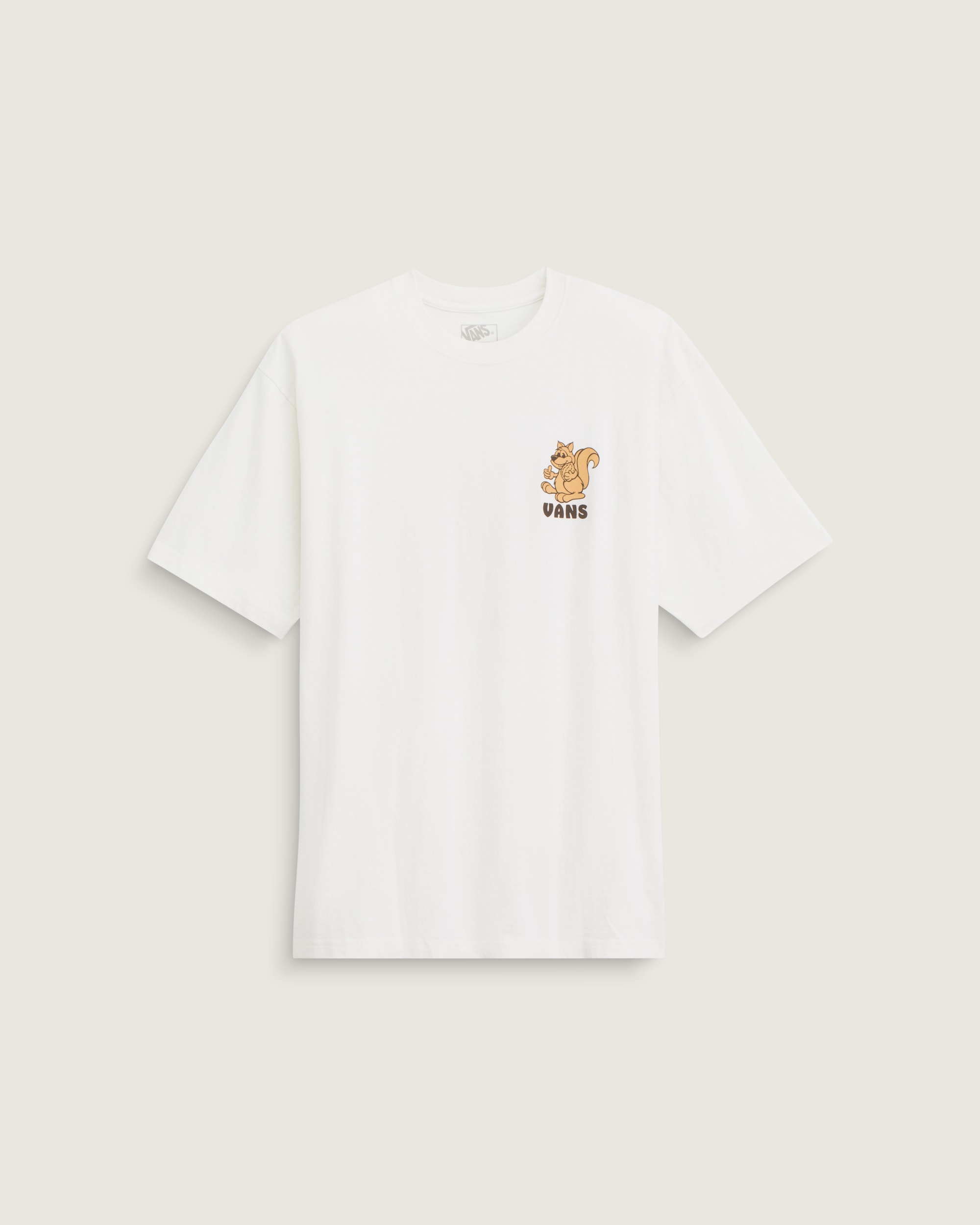 Wall Nuts Short Sleeve Tee VANS Marshmallow White ALT1