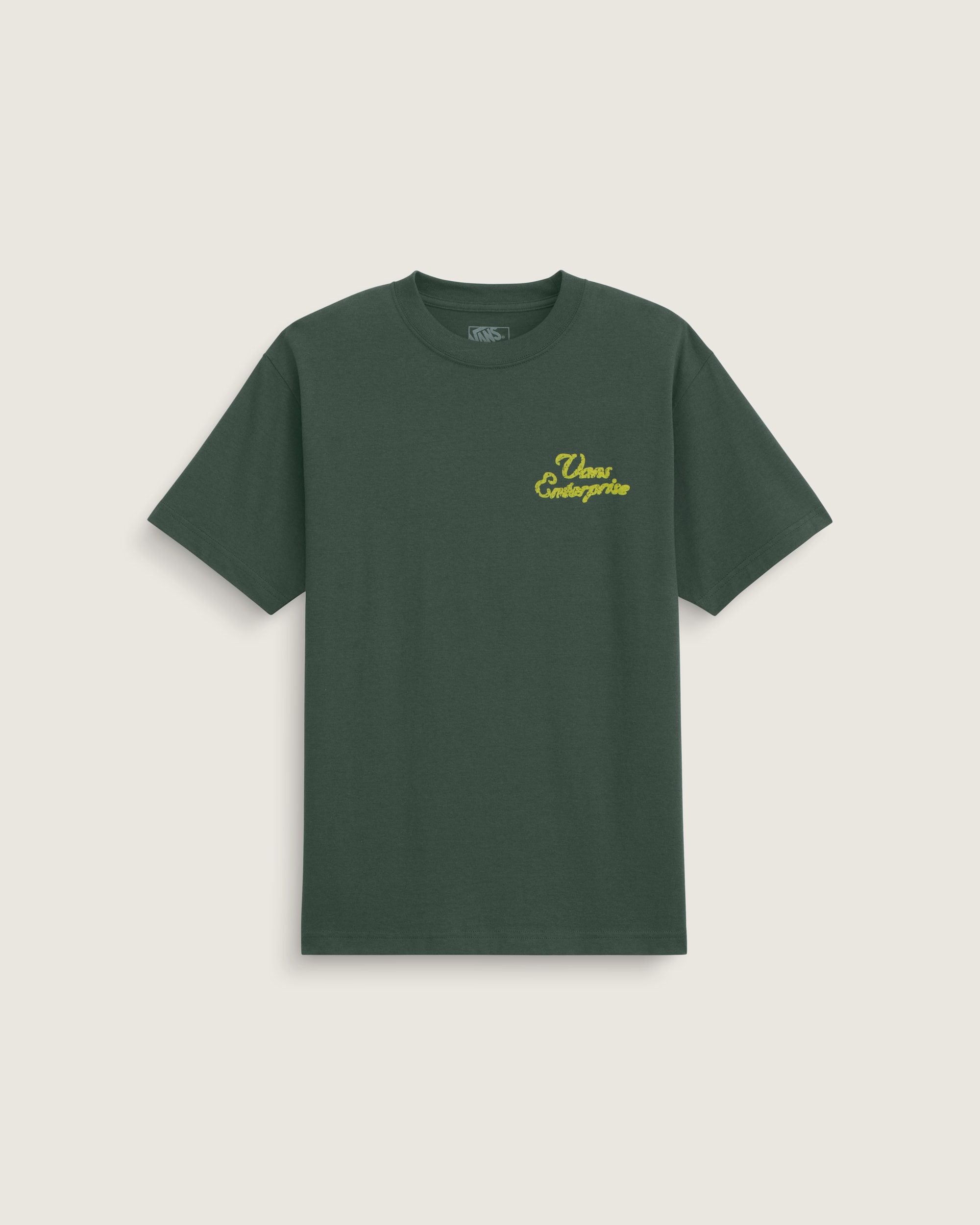 Broadway Diner Short Sleeve Tee VANS Oil Green ALT1