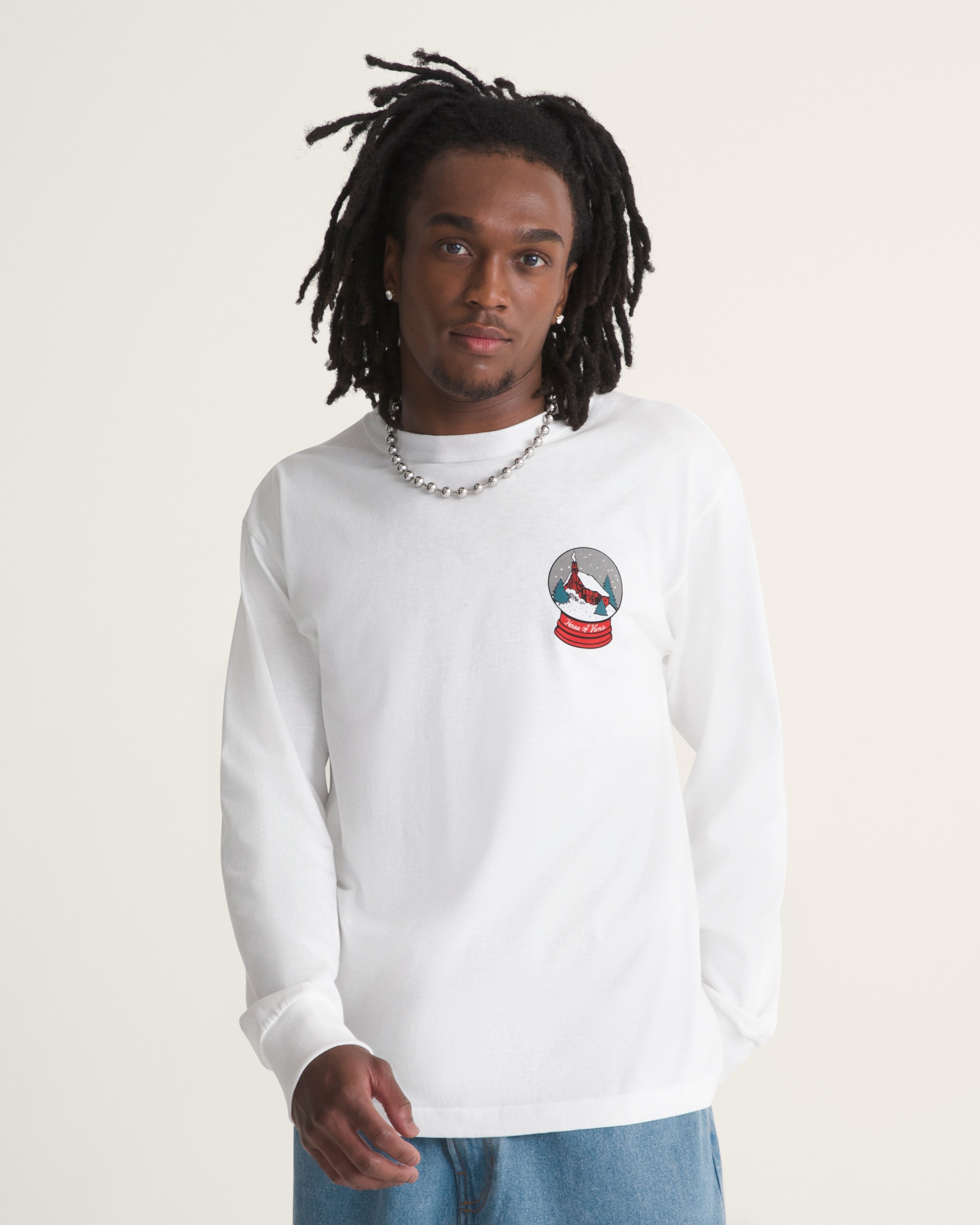 Cut Your Own Long Sleeve Tee VANS White ALT2