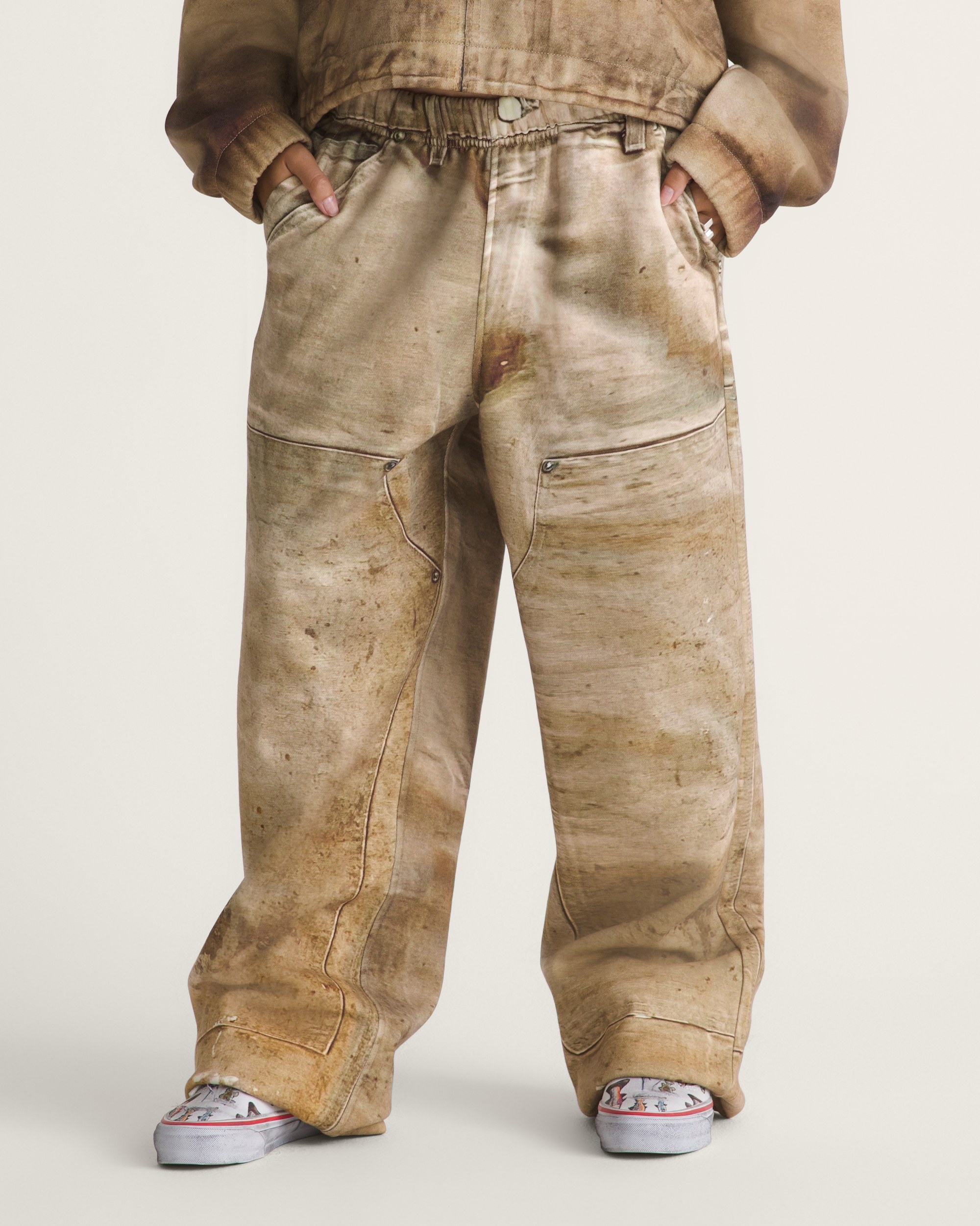 VANSZA Workwear Trompe Loeil Sweatpant VANS VANSZA Brown HERO