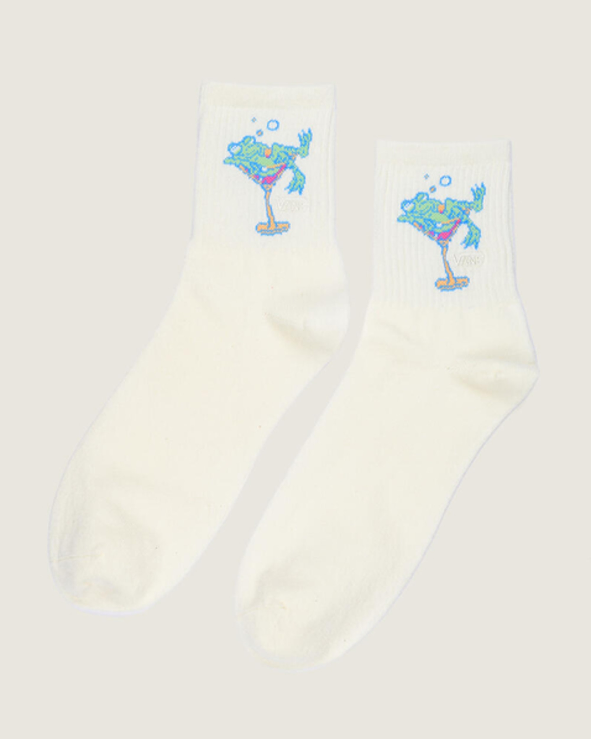 Chaussettes mimollet Vans Art VANS Noir  Blanc vritable ALT1