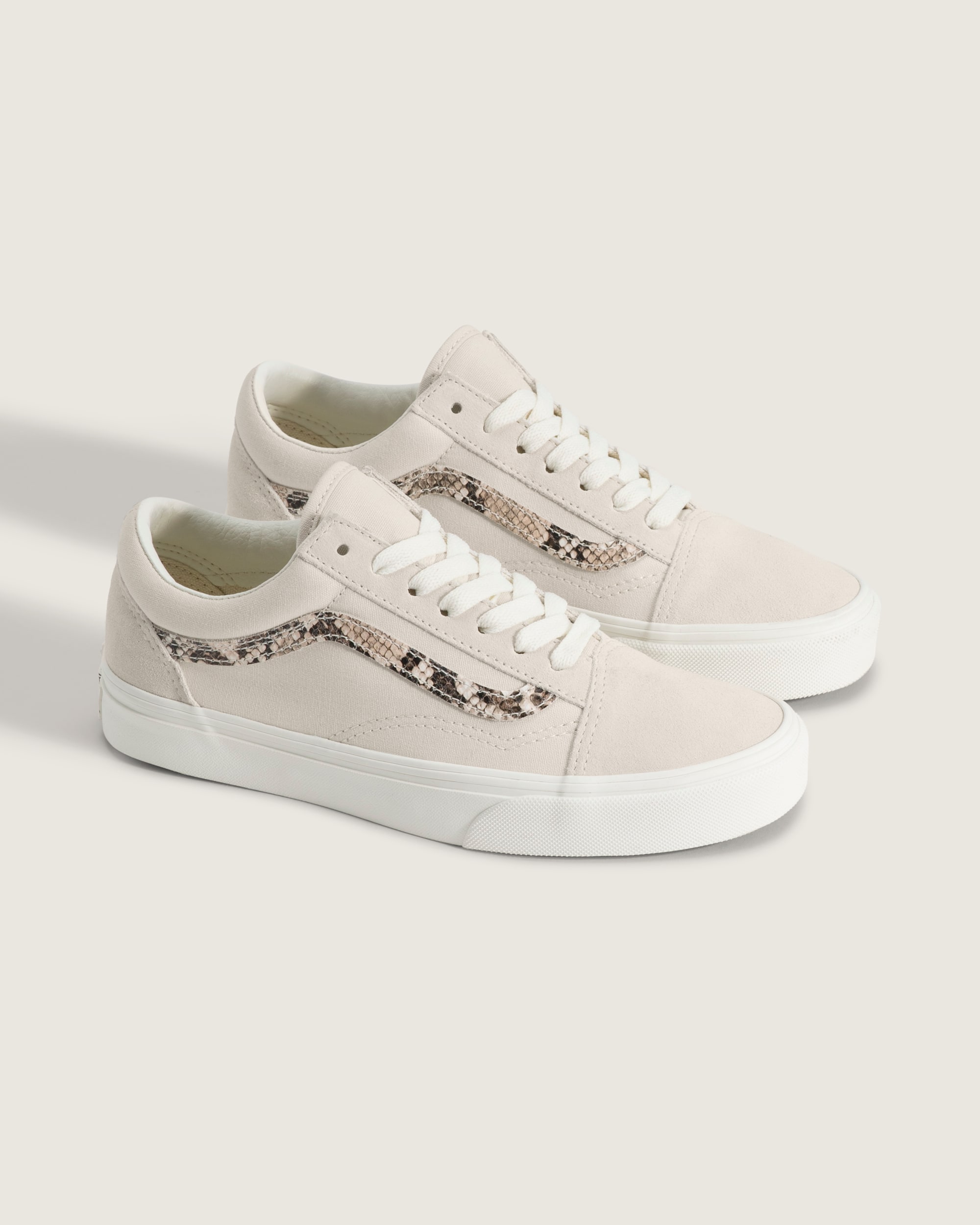 Old Skool Shoe VANS Python Turtledove White ALT1