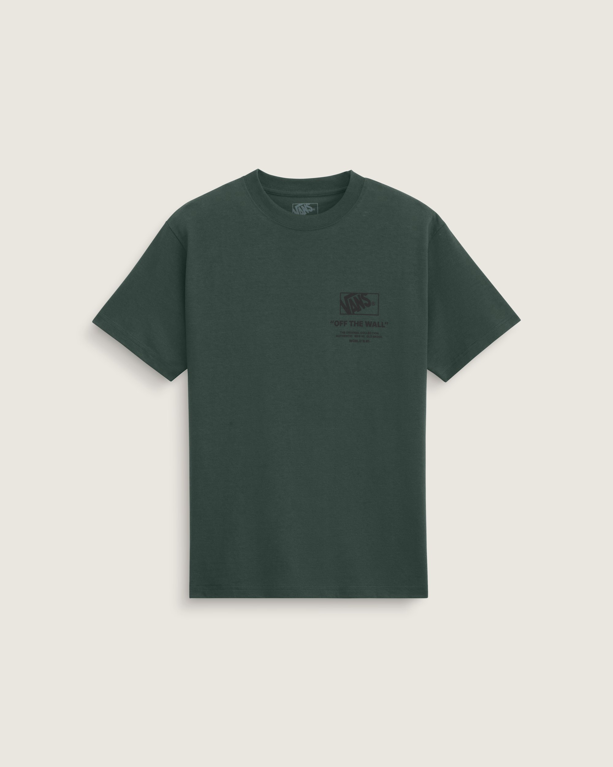 Stacked Hi Short Sleeve Tee VANS Oil Green ALT1
