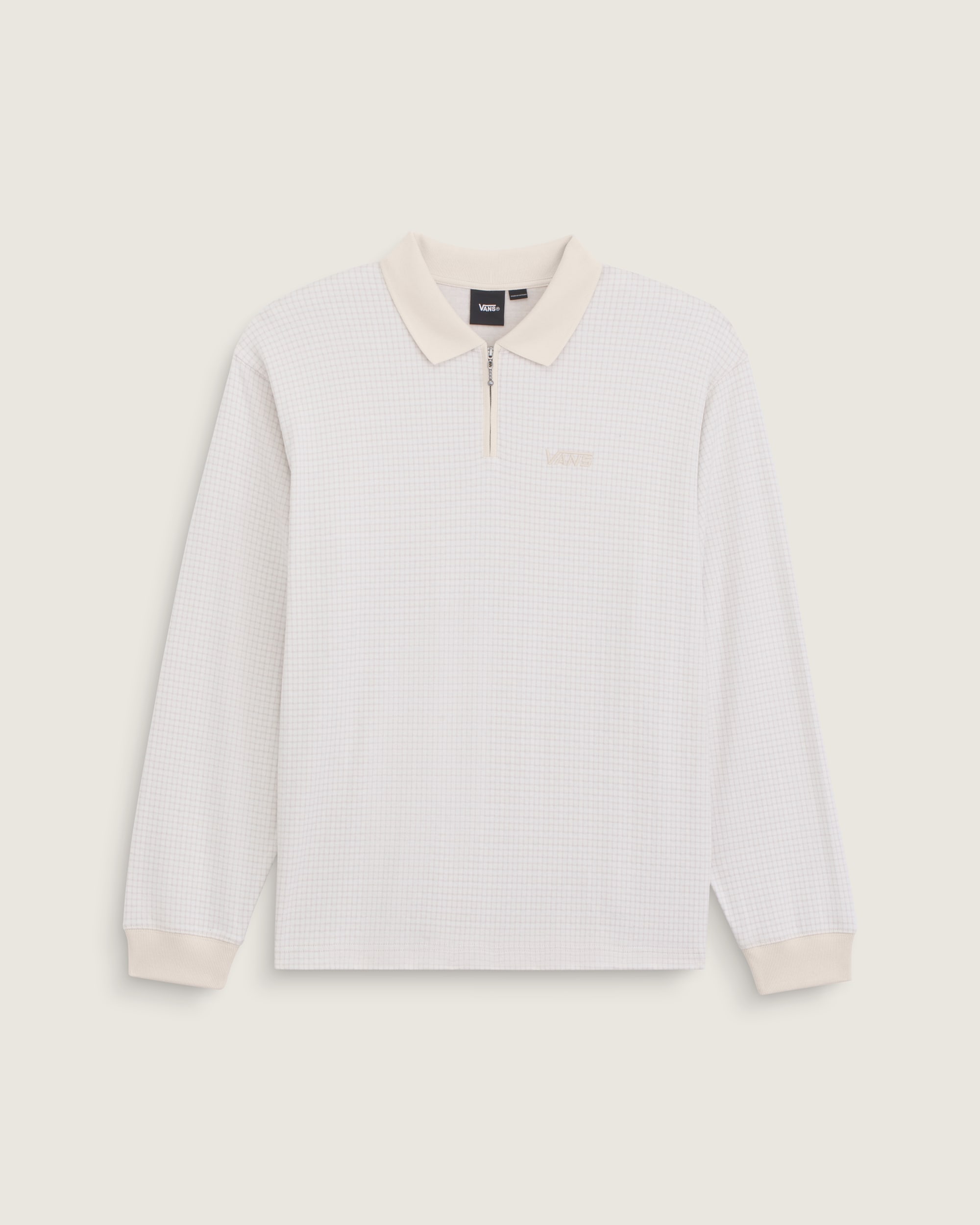 Javon Long Sleeve Knit VANS Turtledove White HERO