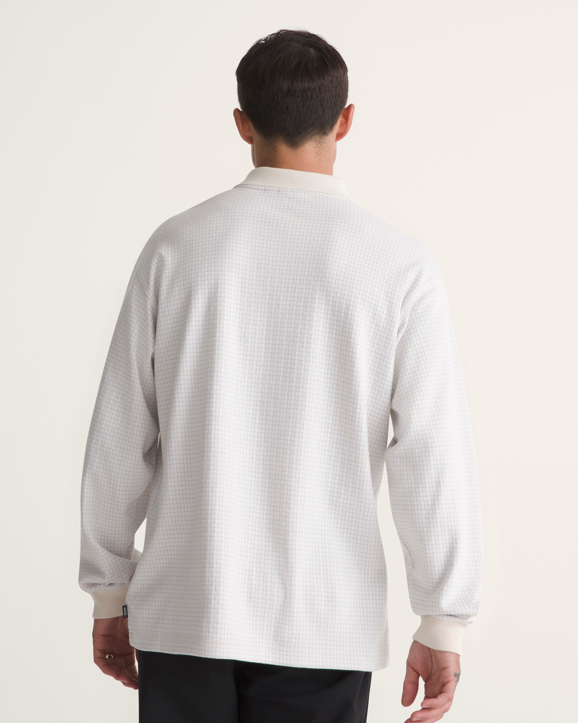 Javon Long Sleeve Knit VANS Turtledove White ALT3