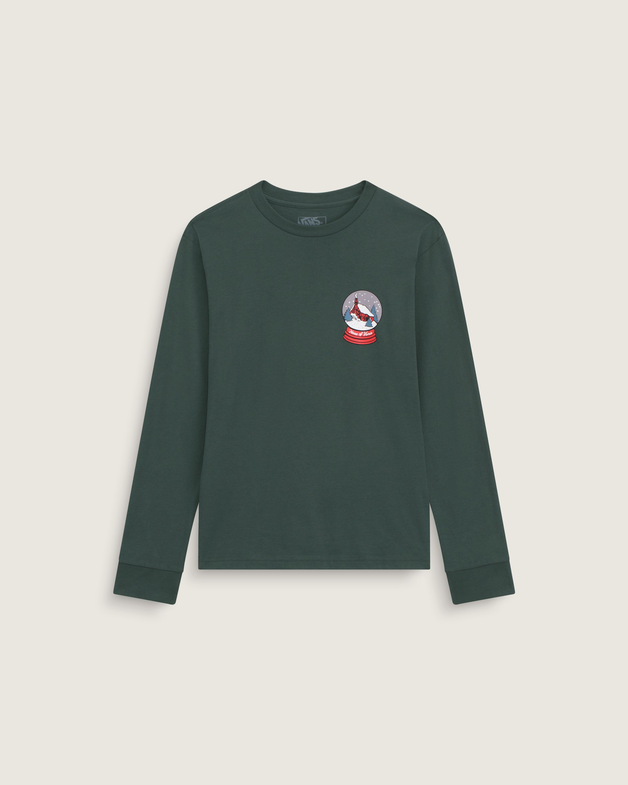 Kids Cut Your Own Long Sleeve Tee VANS Oil Green ALT1