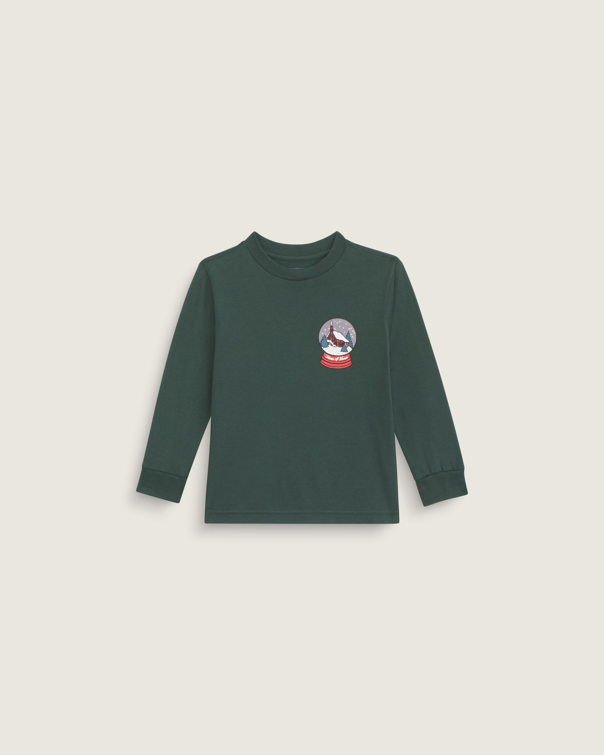 Little Kids Cut Your Own Long Sleeve Tee VANS Oil Green ALT1