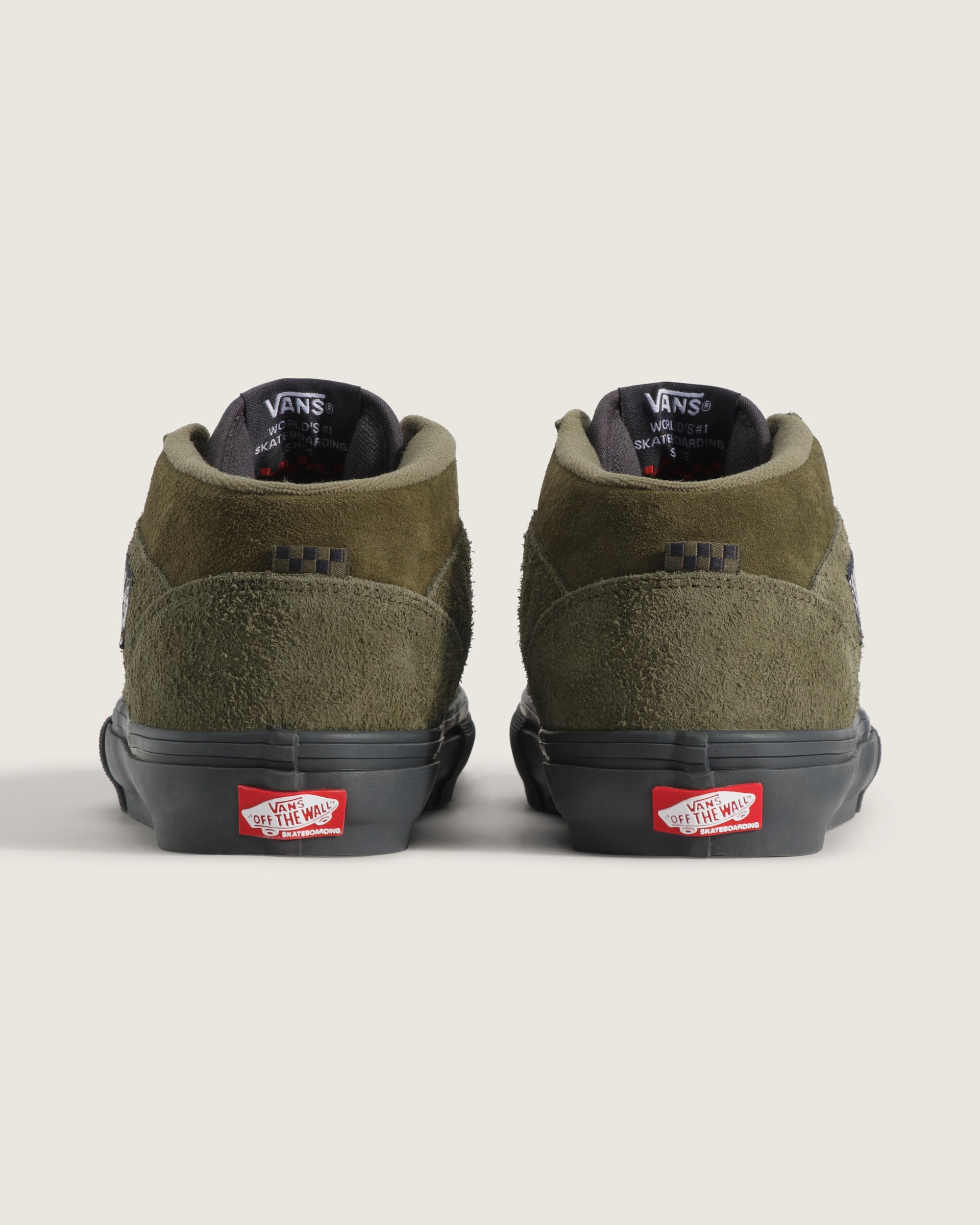 Skate Half Cab Shoe VANS Mossy Olive Green ALT3