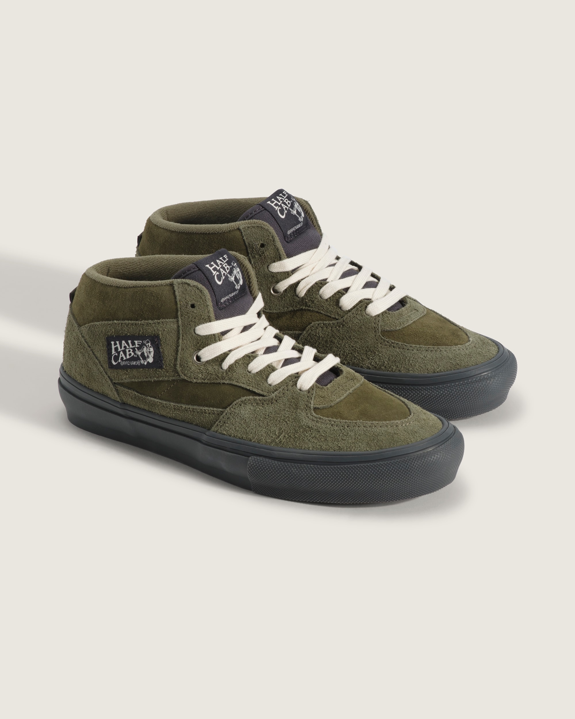 Skate Half Cab Shoe VANS Mossy Olive Green ALT1