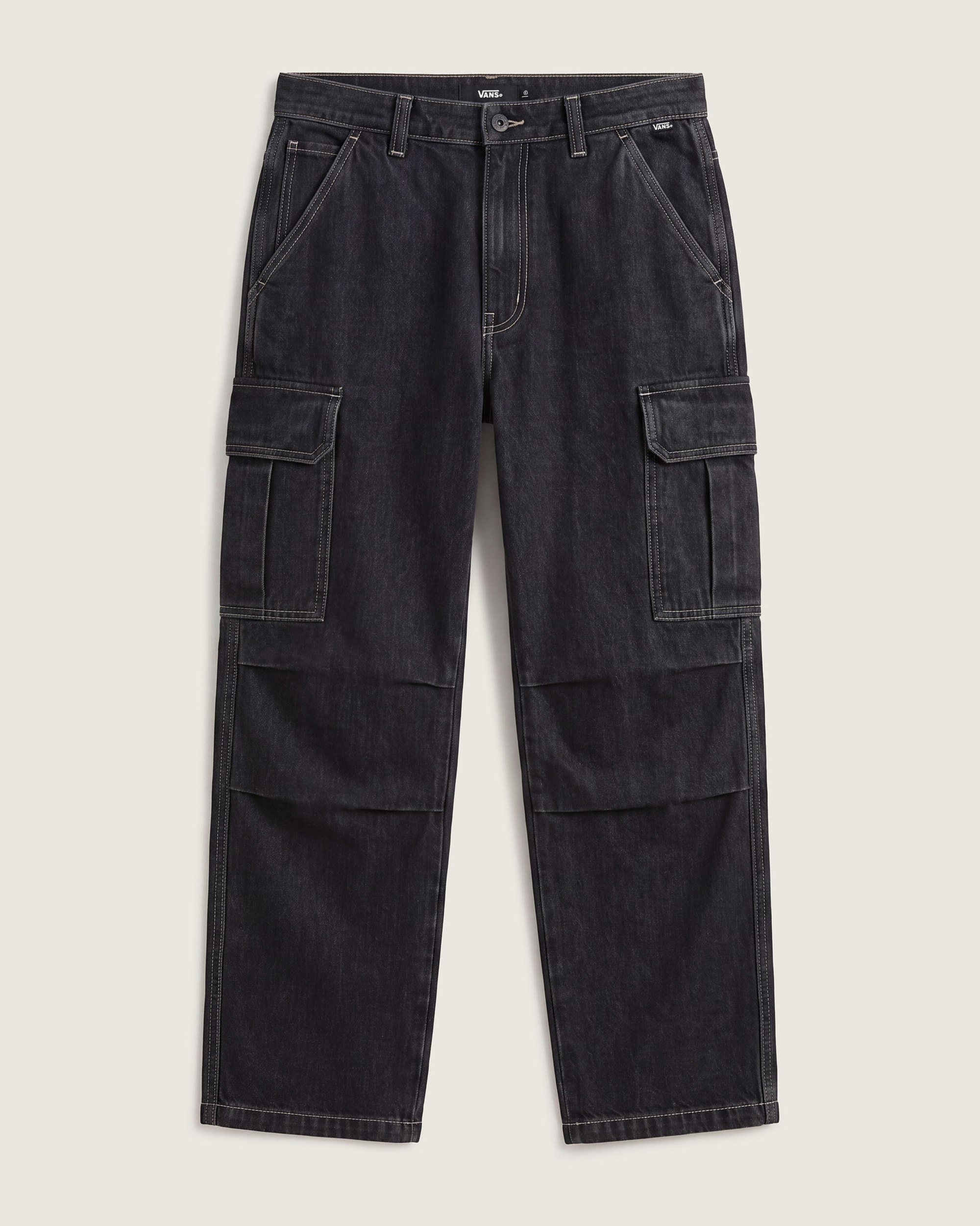 Para Baggy Denim Cargo Pant VANS Washed Black HERO