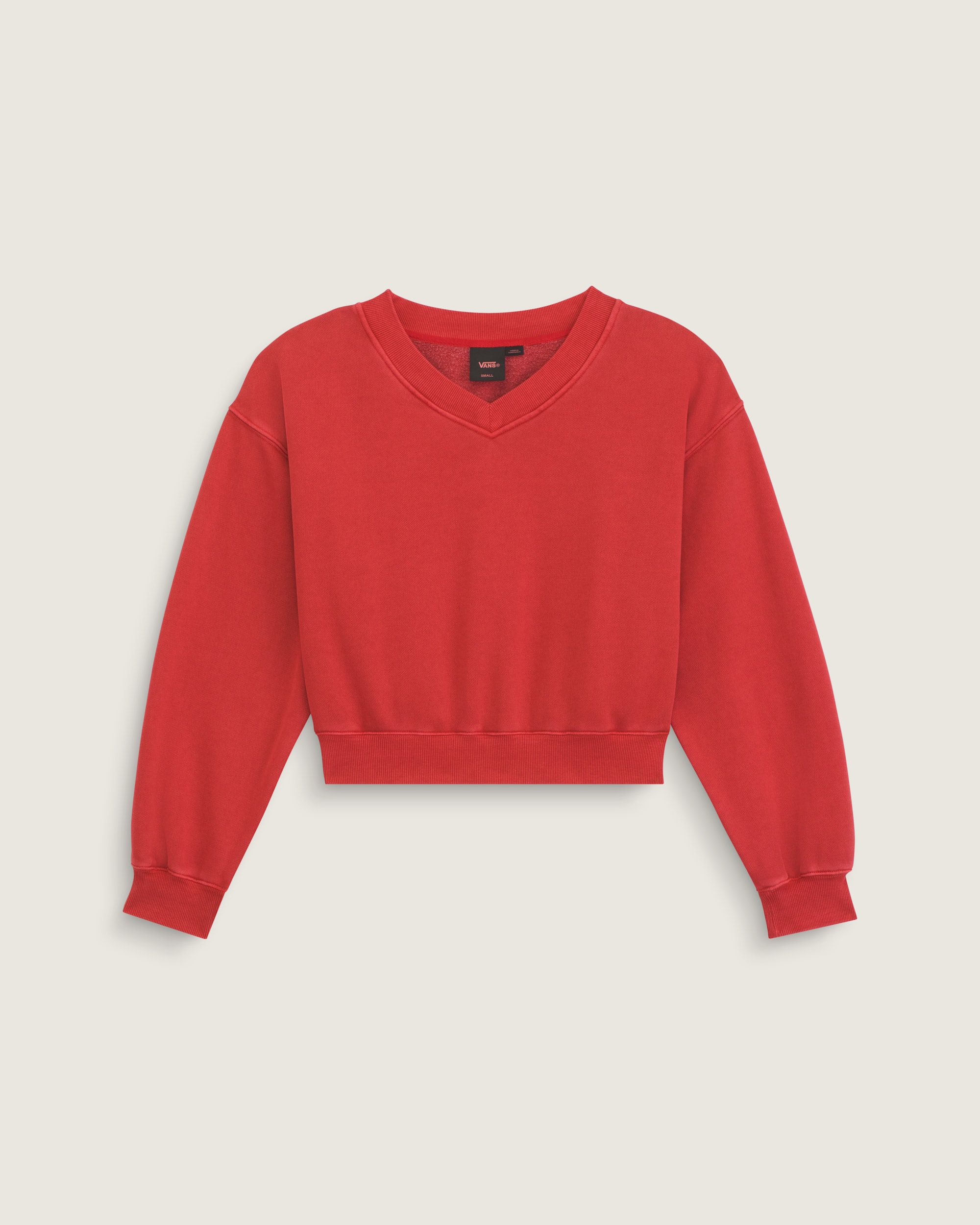 Easy V Sweatshirt VANS Red HERO