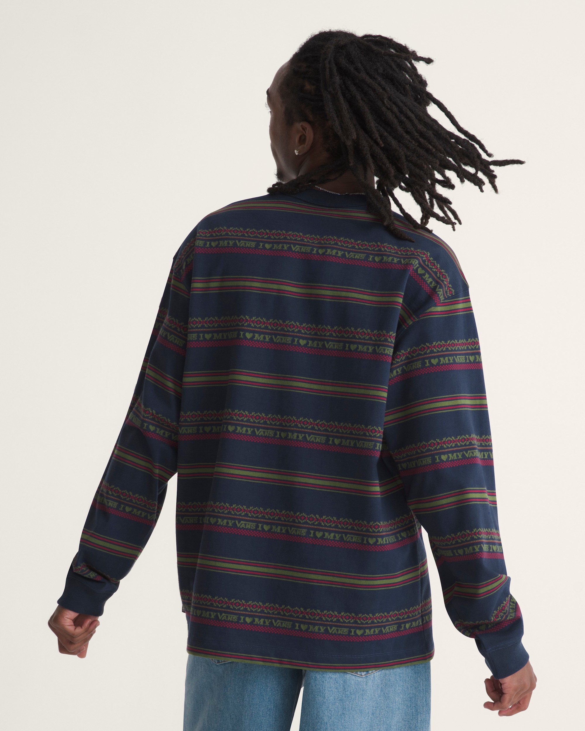 Mesa Long Sleeve Knit VANS Parisian Night Blue ALT3