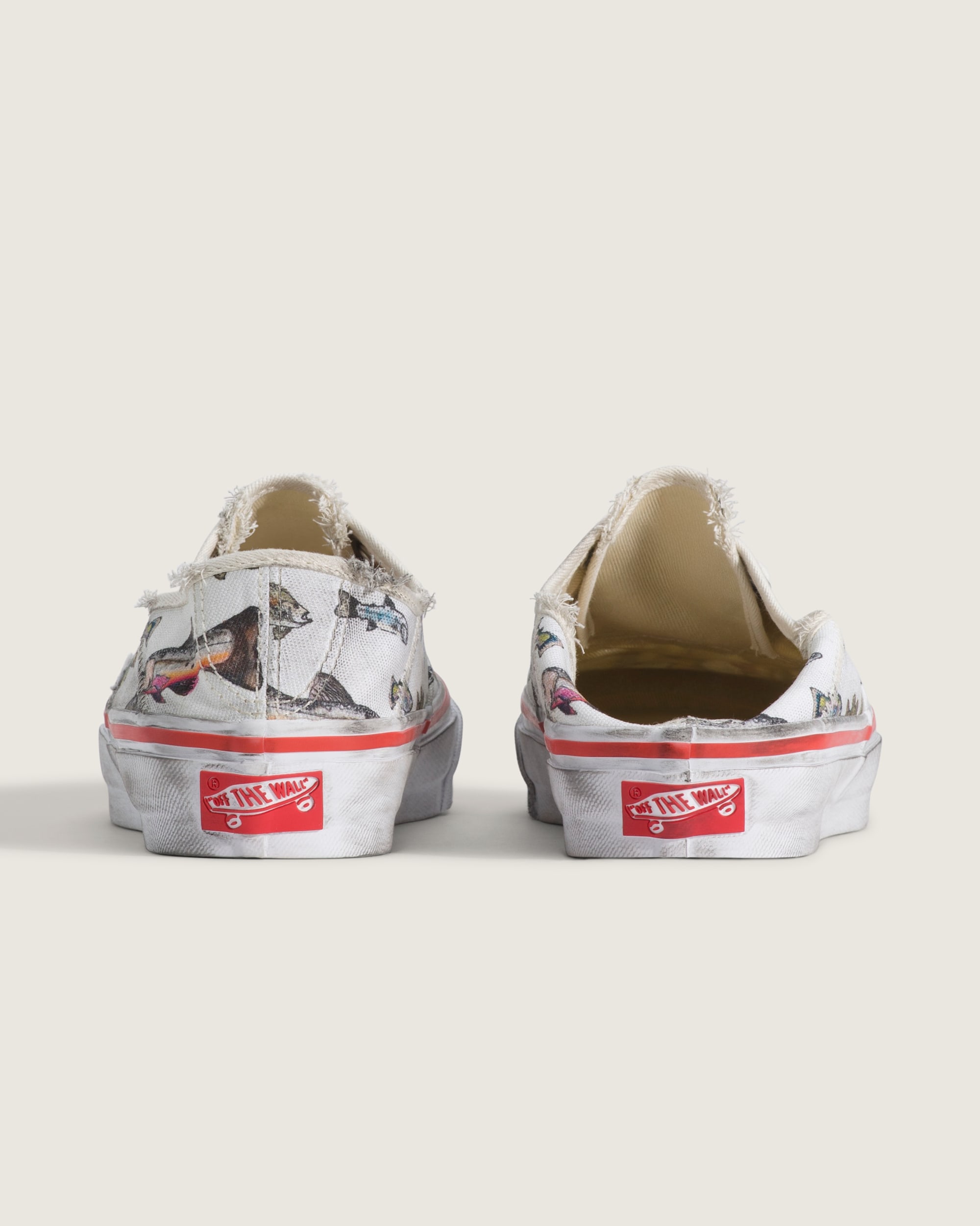 VANSZA Authentic Kickdown Shoe VANS SZA Fish Print ALT4