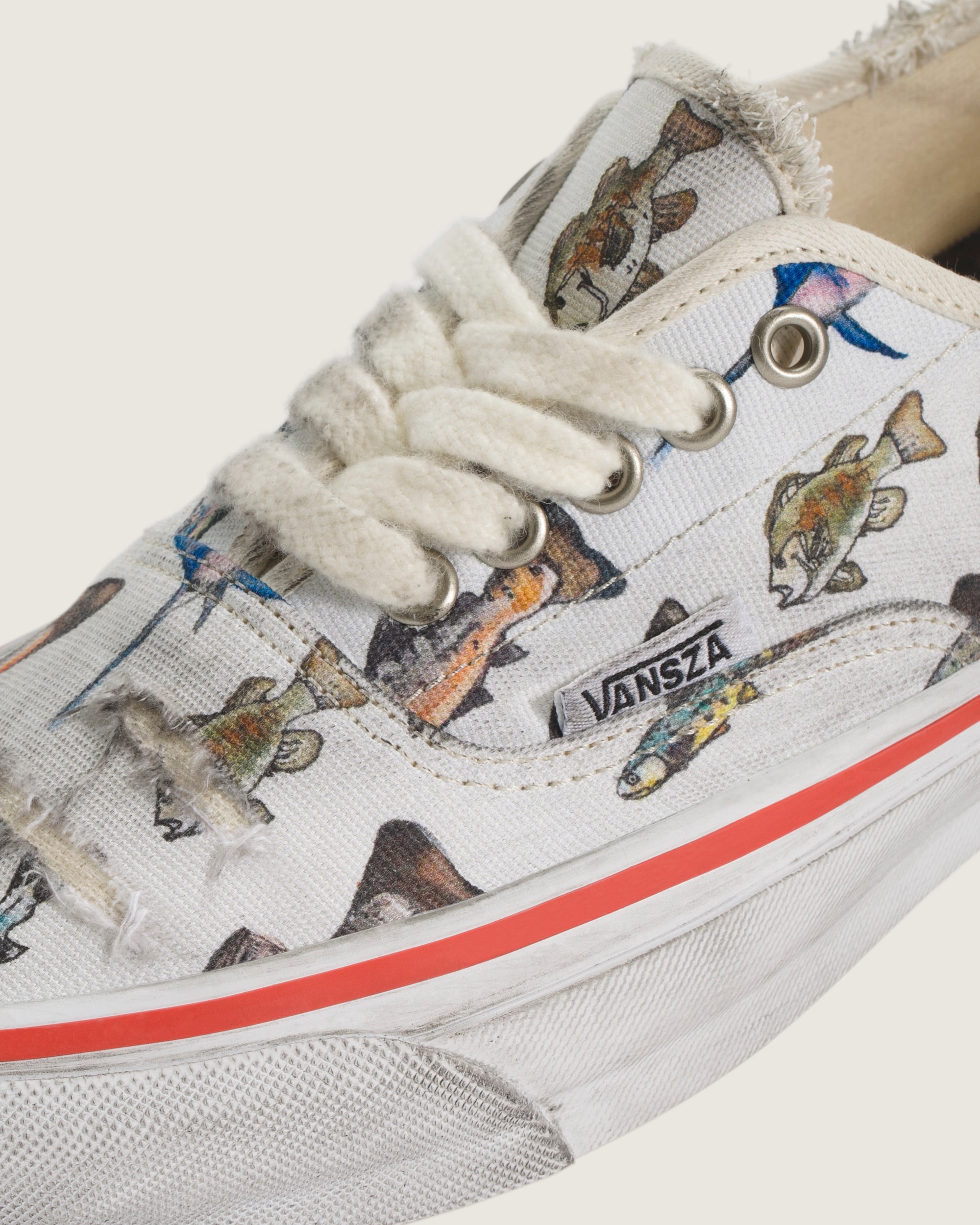VANSZA Authentic Kickdown Shoe VANS SZA Fish Print ALT6
