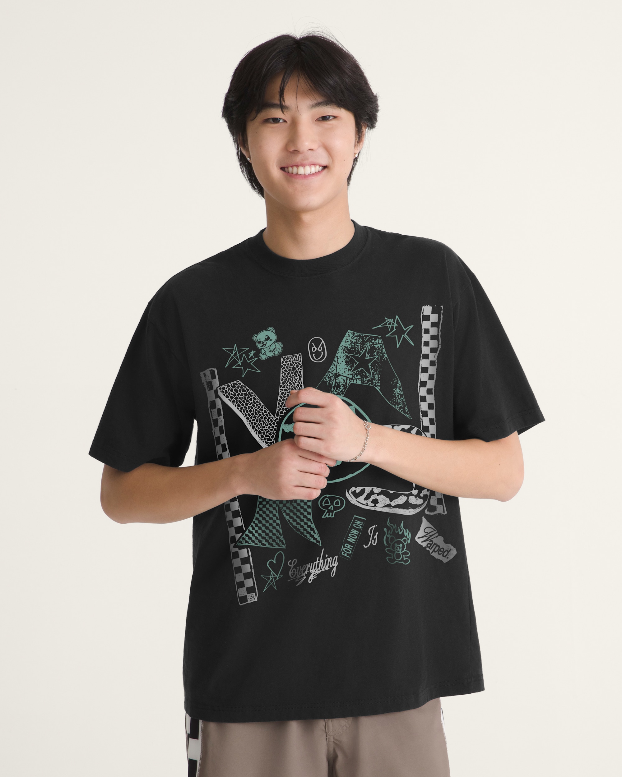 Everything Is Warped Short Sleeve Tee VANS Black ALT2