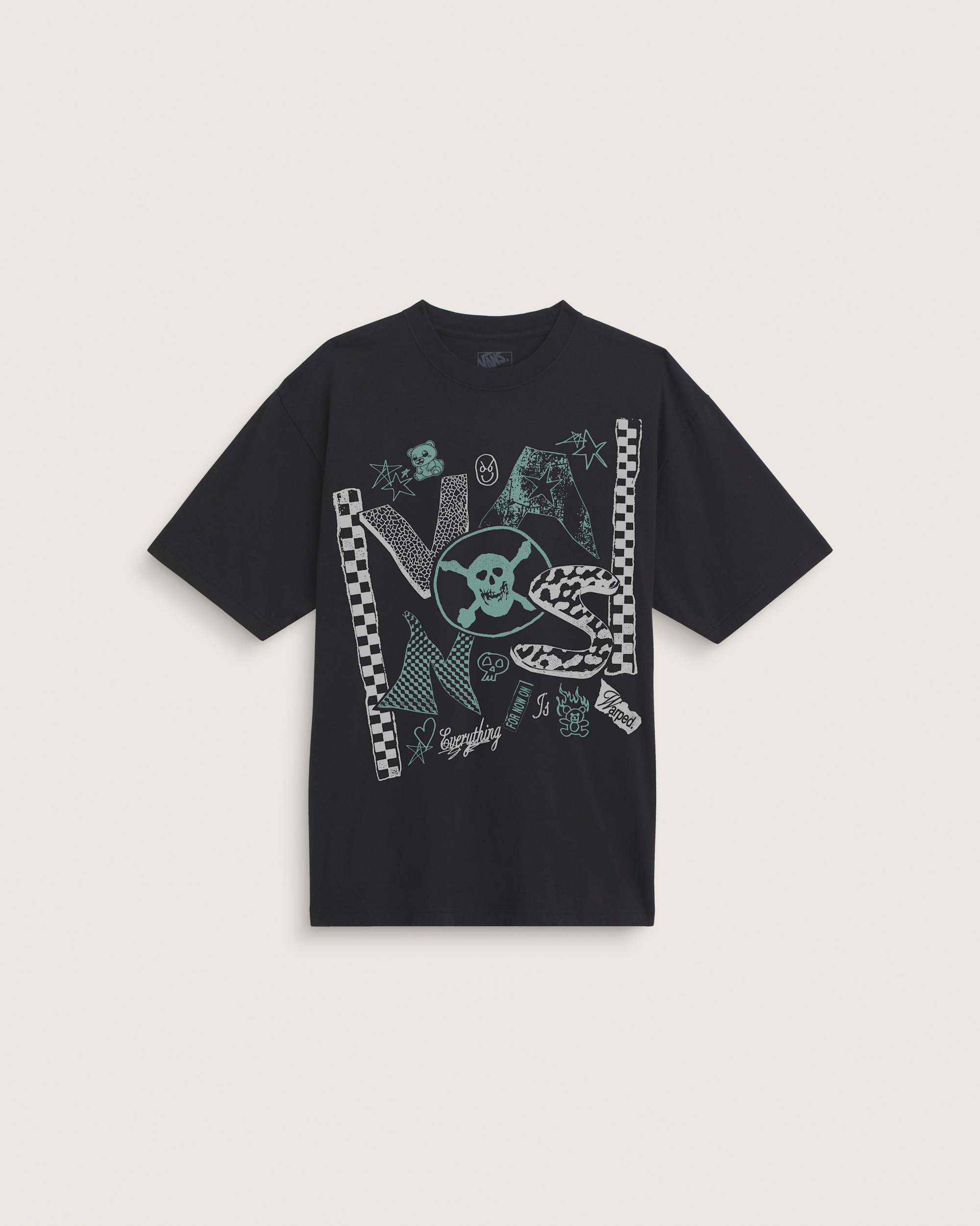 Everything Is Warped Short Sleeve Tee VANS Black HERO