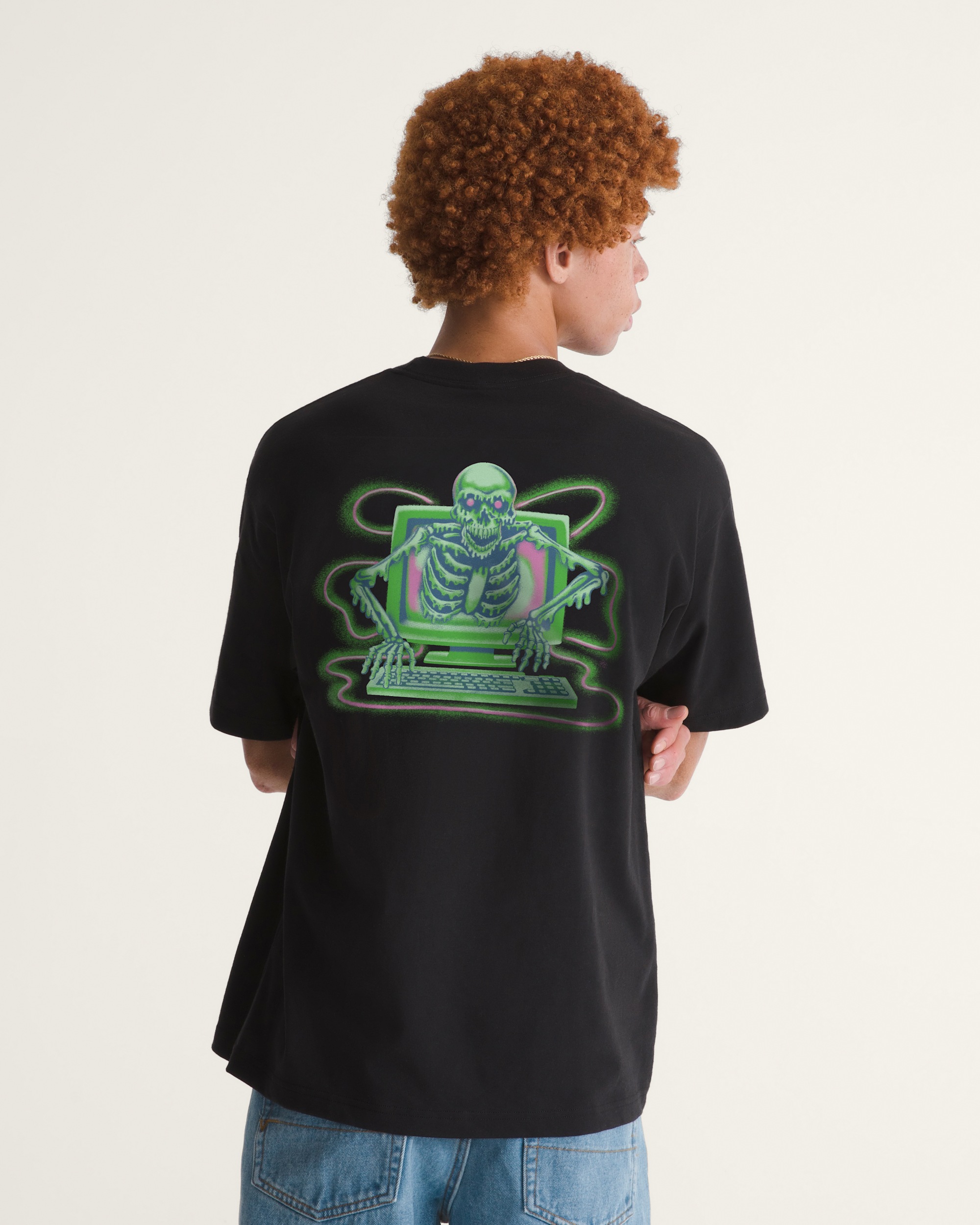Tech Support Short Sleeve Tee VANS Black HERO