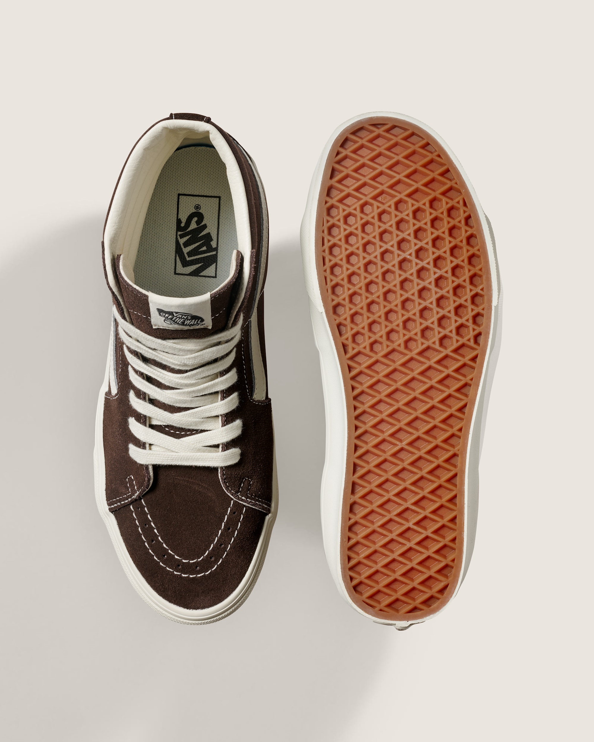 Sk8Hi Shoe VANS Demitasse Brown ALT2