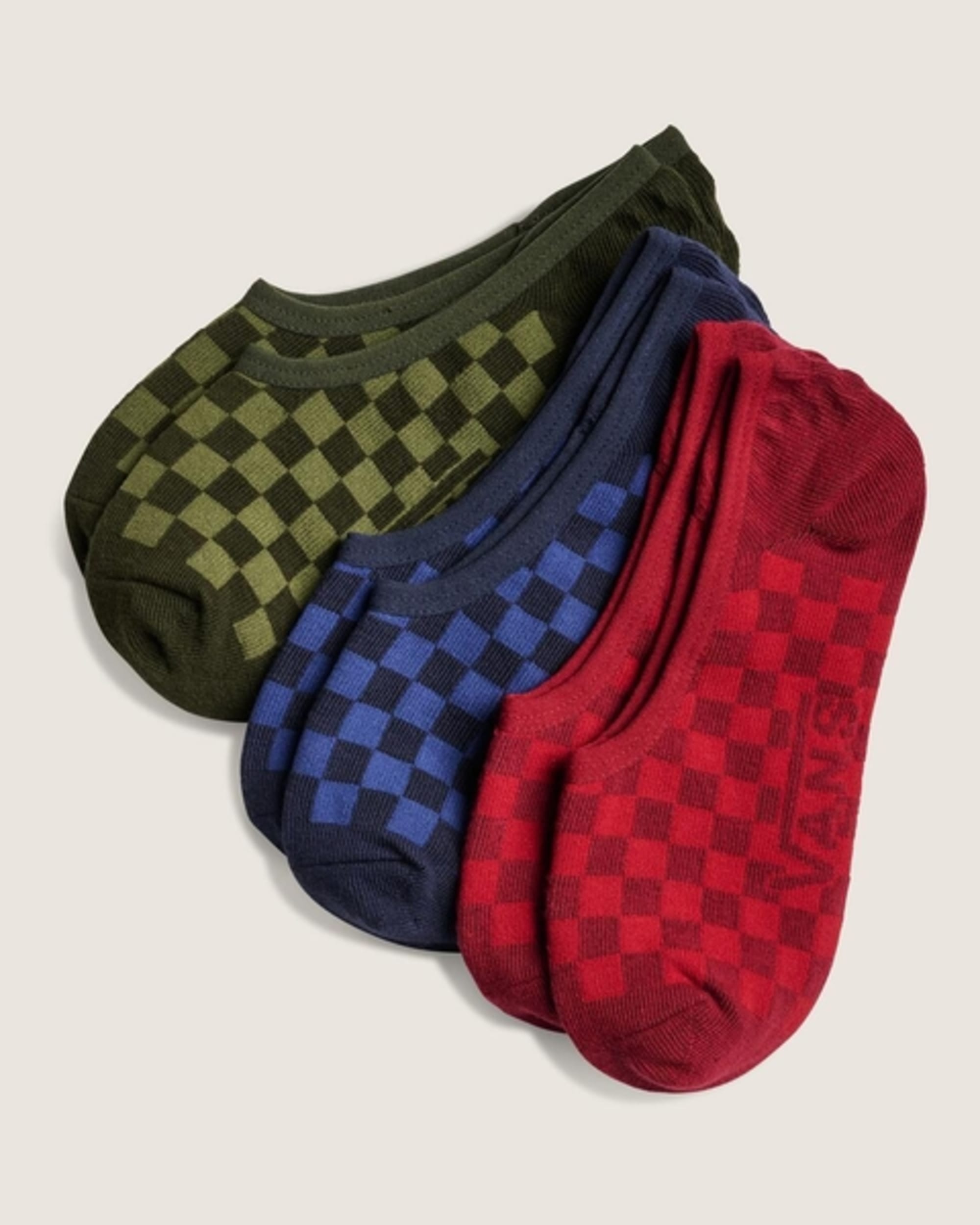 Checkerboard Canoodle Socks VANS Obsidian Fern Green ALT1