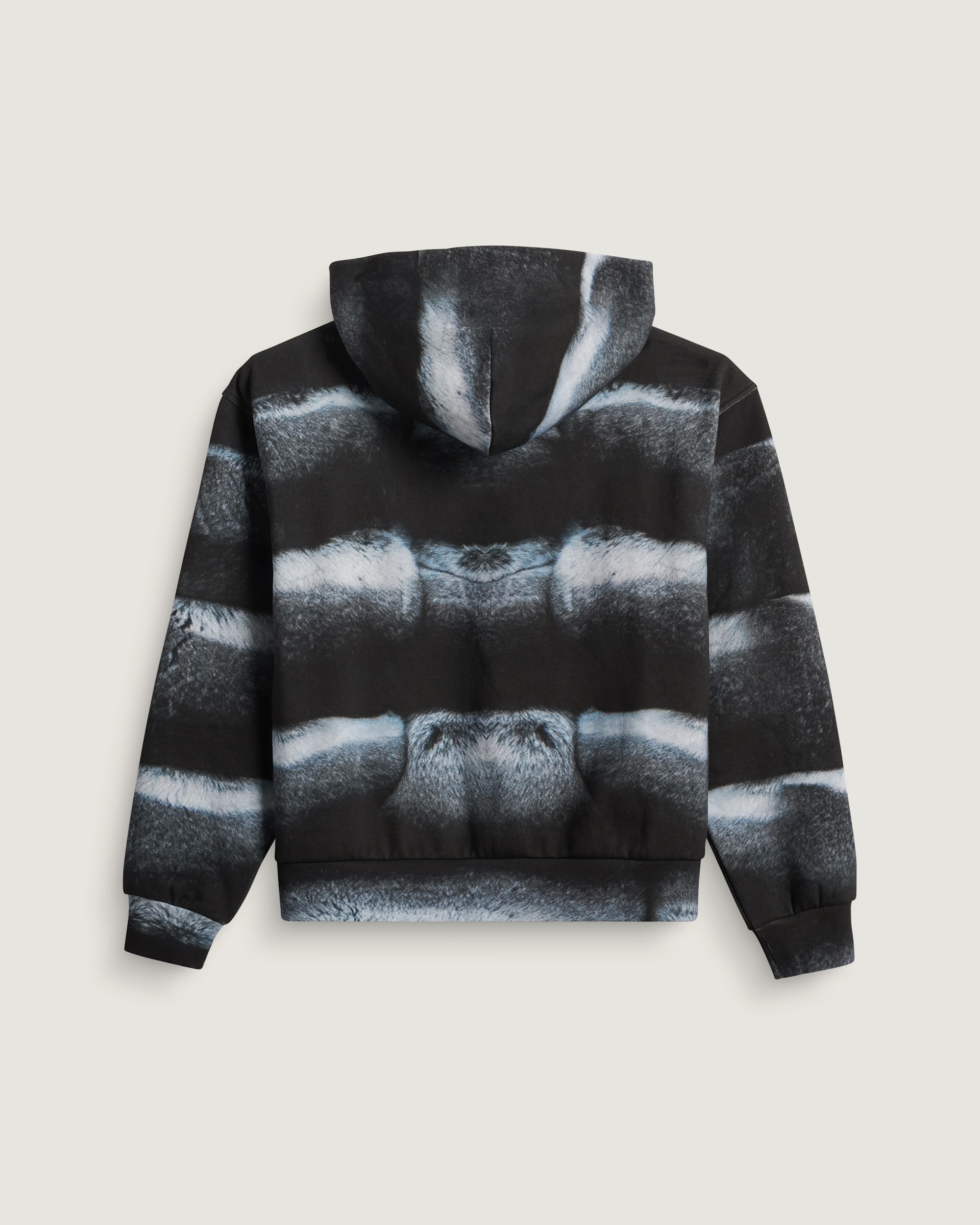 VANSZA AO Fur Hoodie VANS VANSZA Black ALT1