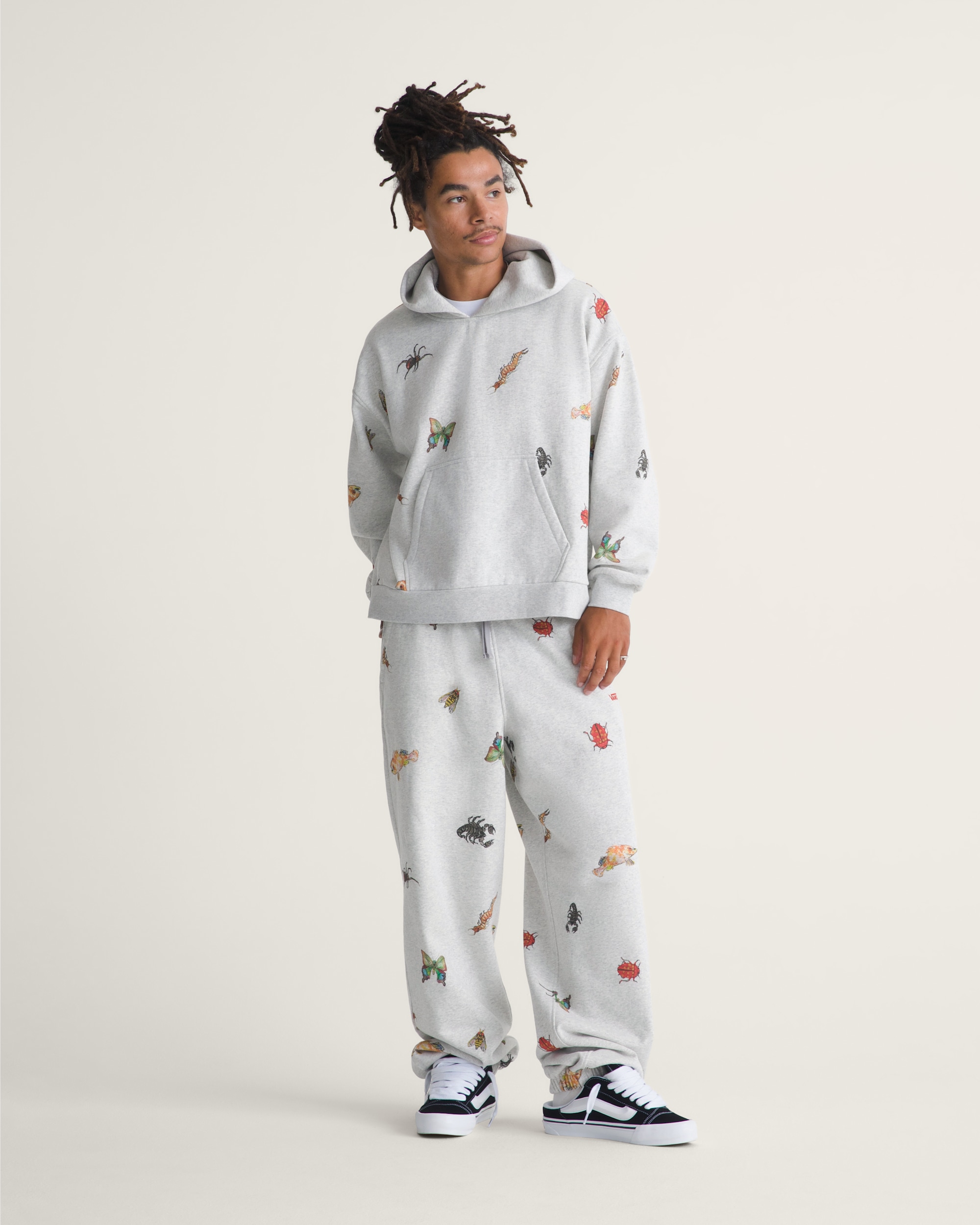 VANSZA Bug Out Sweatpants VANS VANSZA Heather Grey ALT5