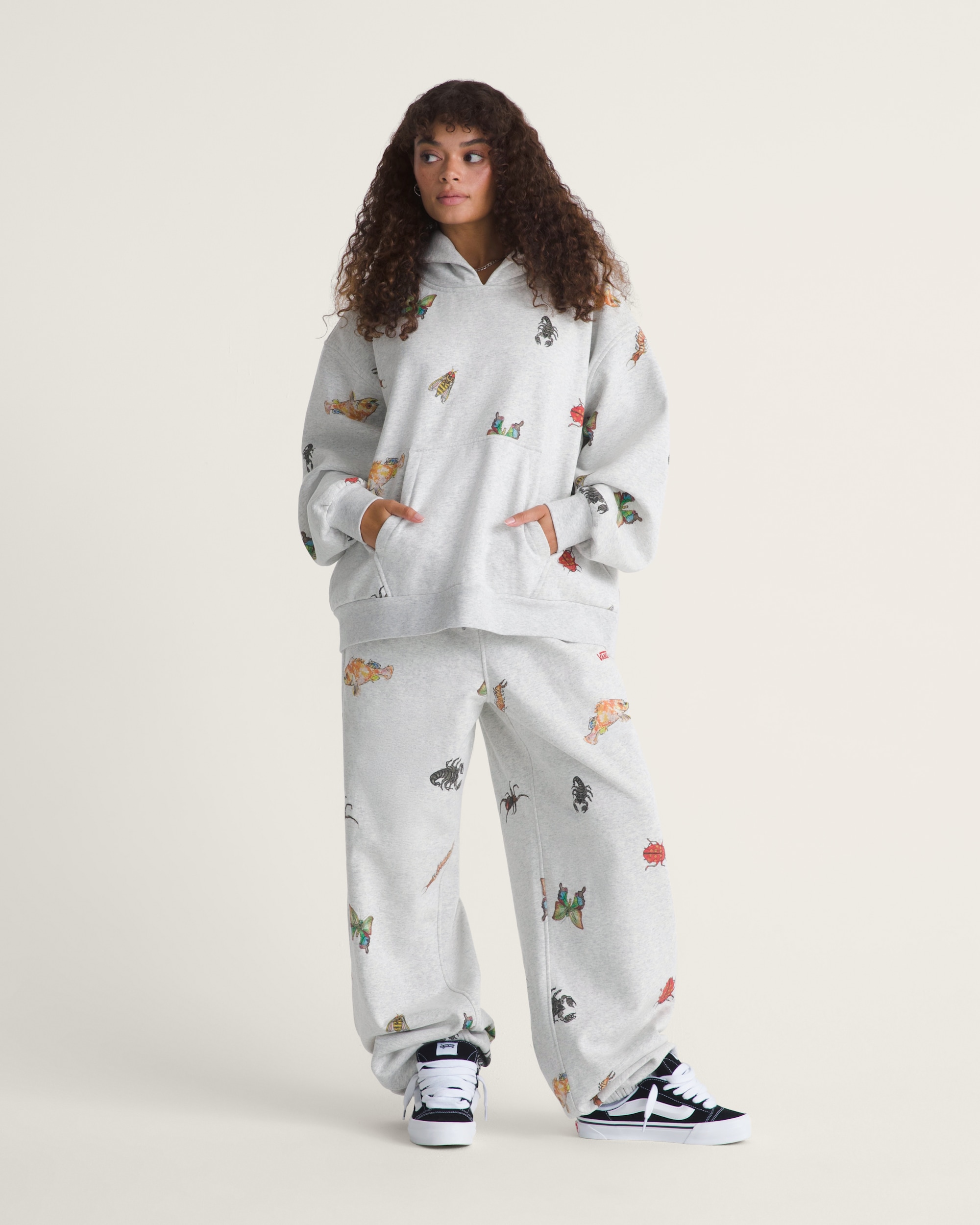 VANSZA Bug Out Sweatpants VANS VANSZA Heather Grey ALT3
