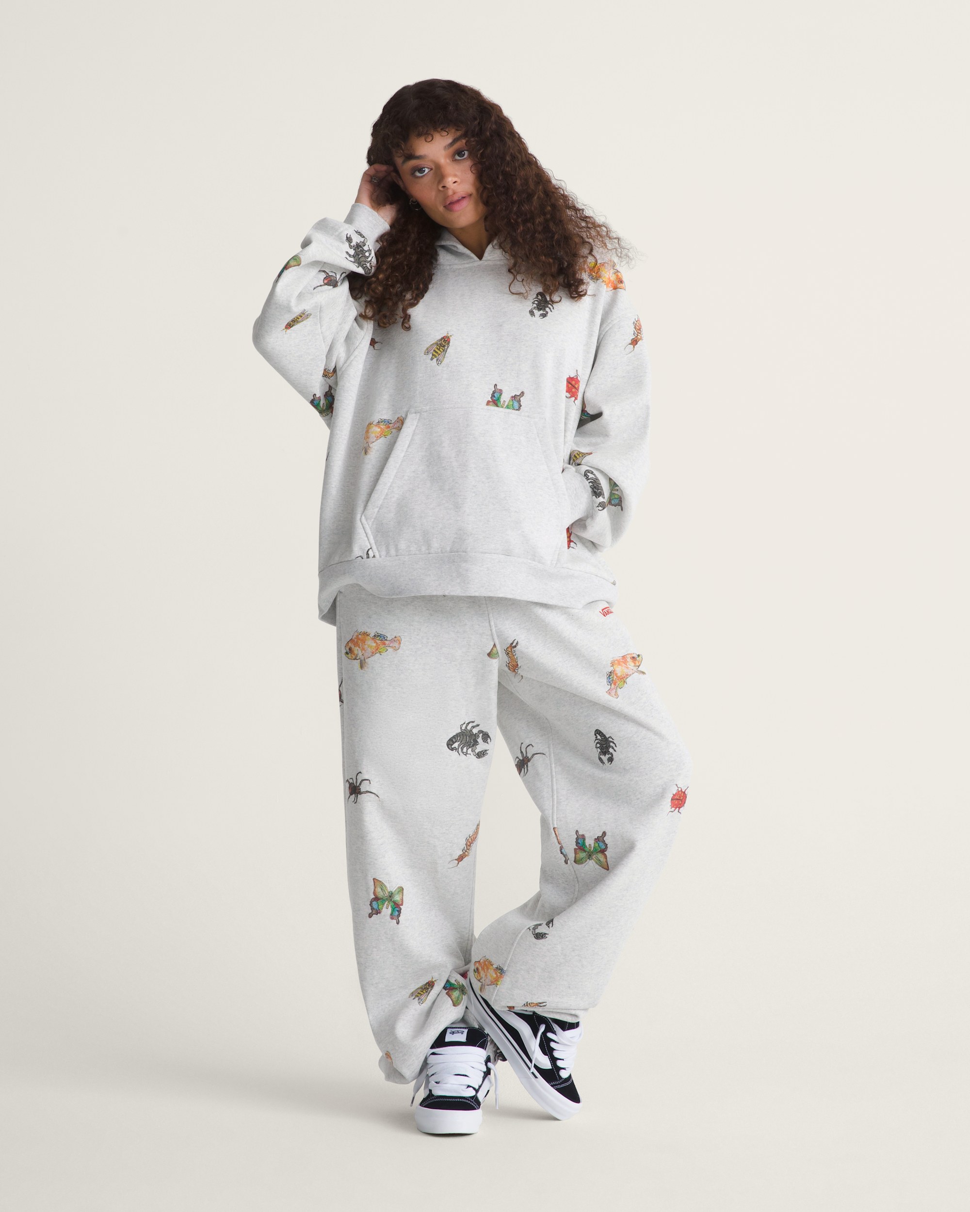 VANSZA Bug Out Hoodie VANS VANSZA Heather Grey ALT6