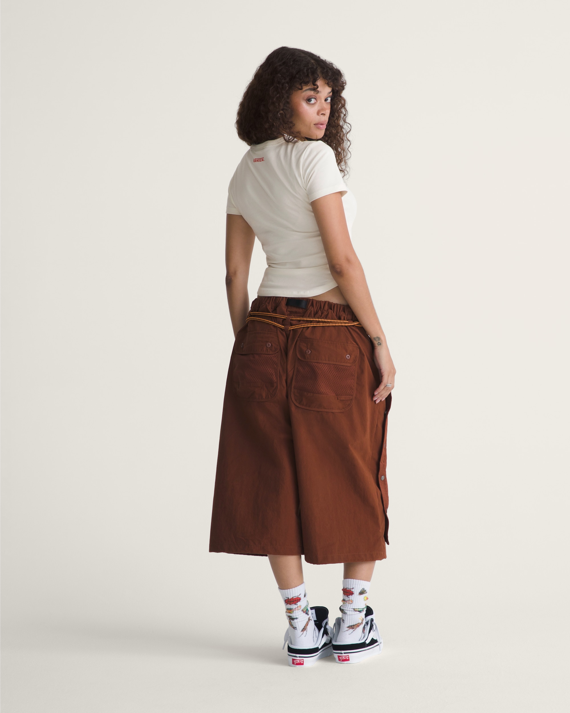VANSZA Outdoor Oversized Short VANS VANSZA Brown Earth ALT6