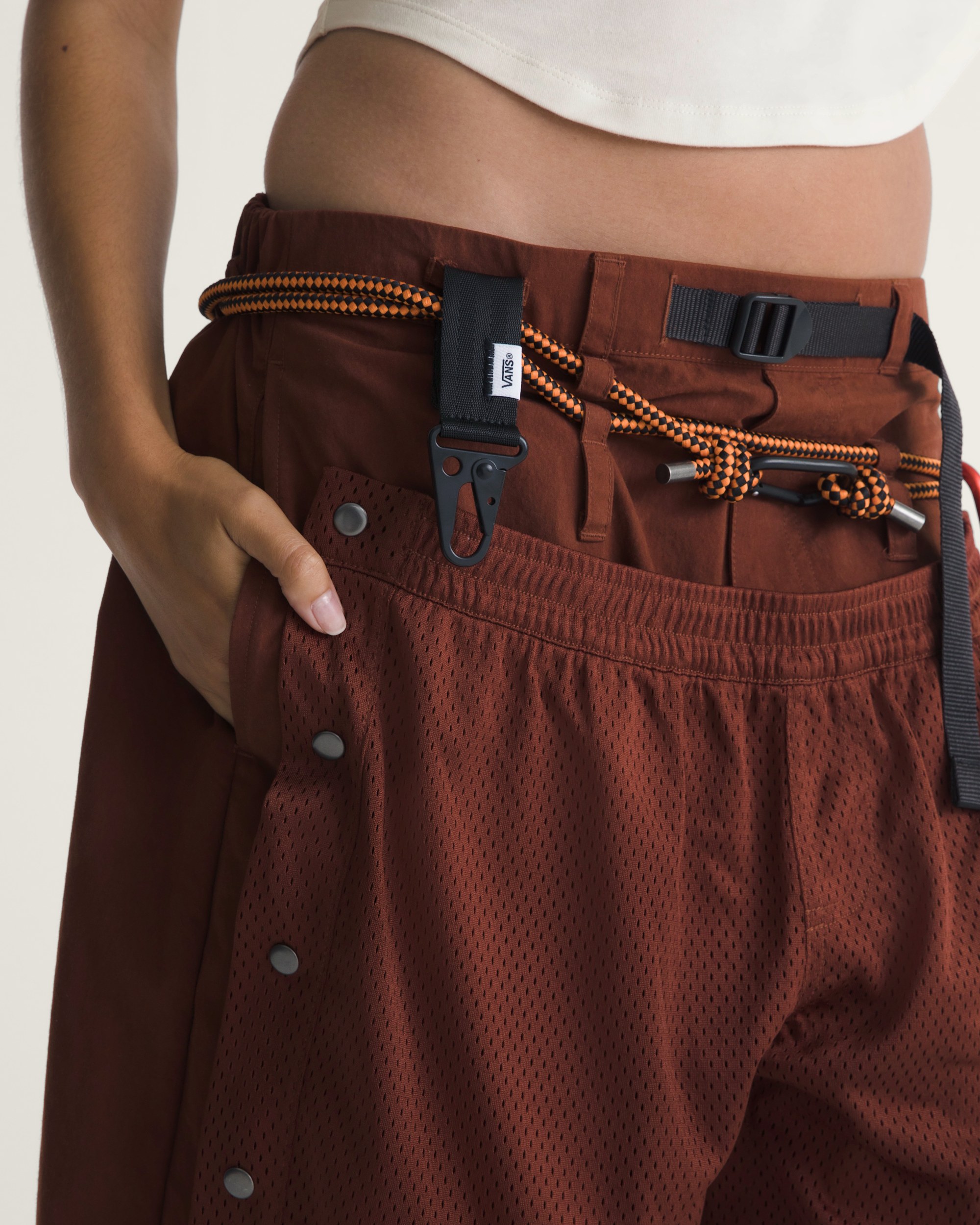 VANSZA Outdoor Oversized Short VANS VANSZA Brown Earth ALT8