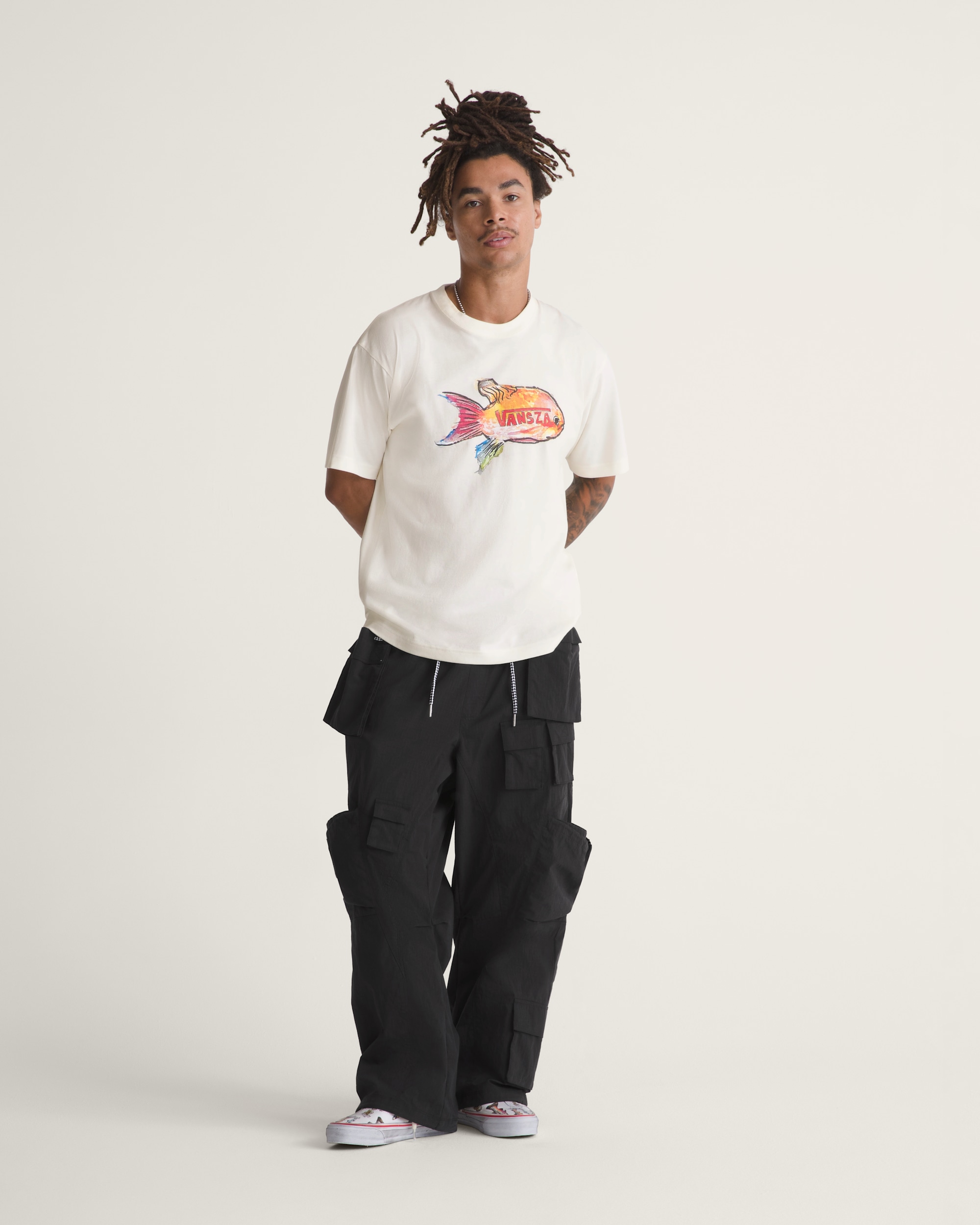 VANSZA Parachute Pant VANS VANSZA Black ALT5