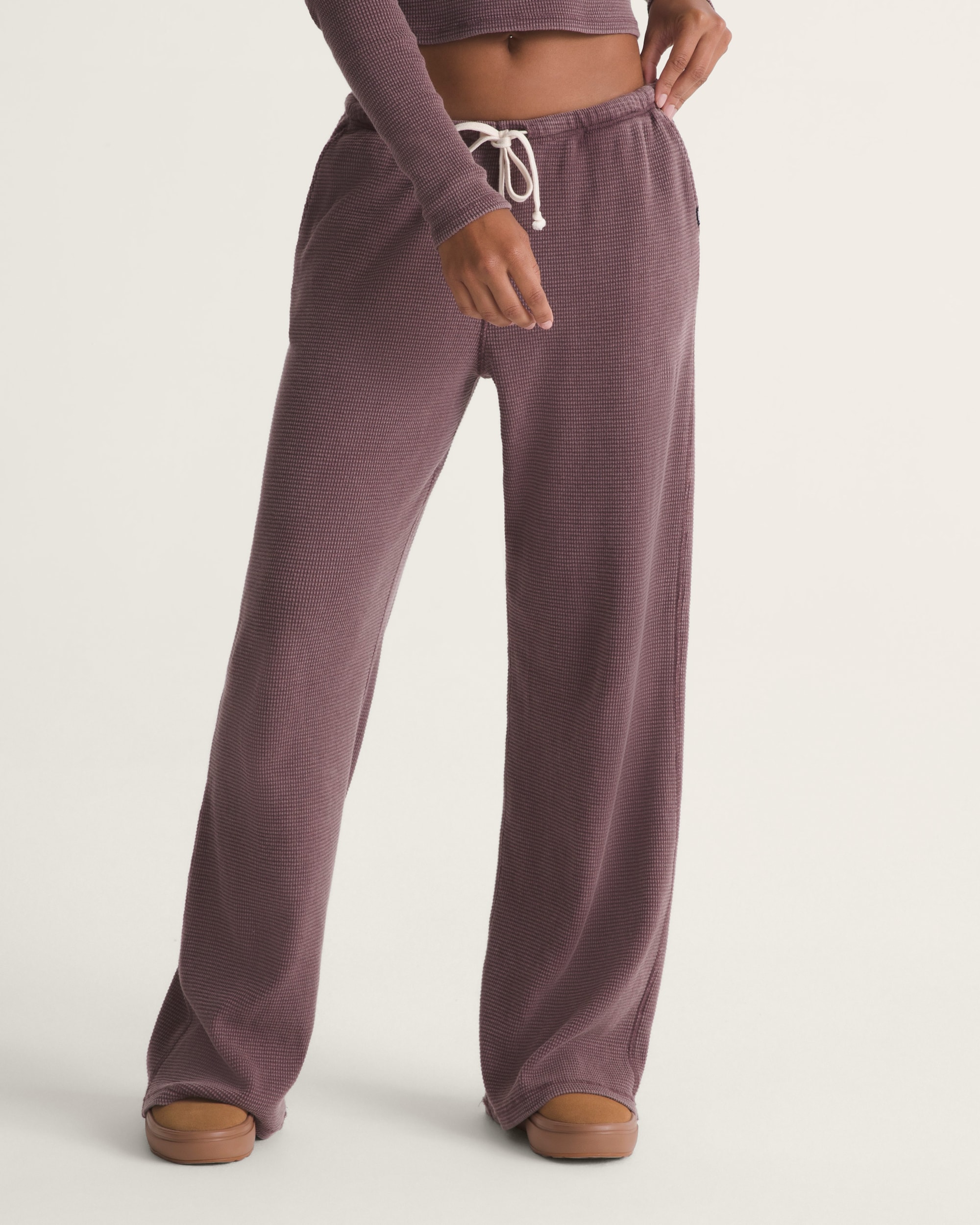 Teri Thermal Elastic Pant VANS Brown HERO
