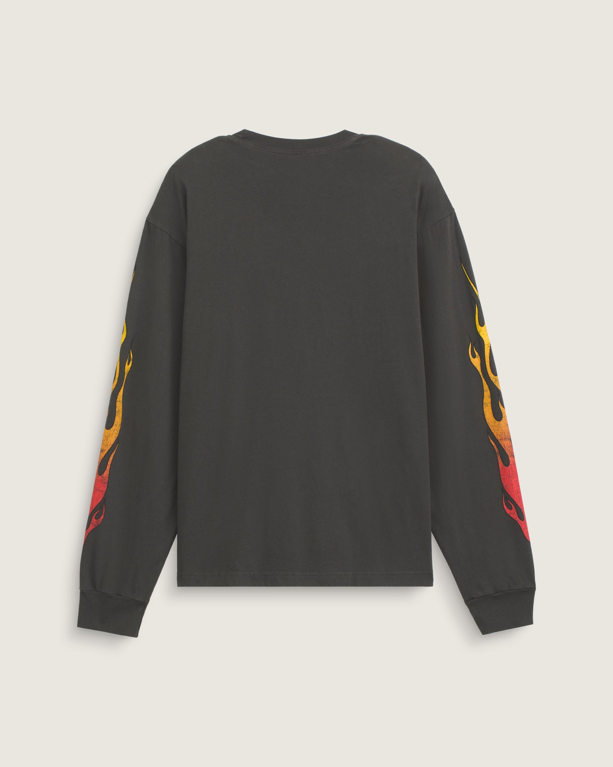 Burnin Up Long Sleeve Tee VANS Faded Black ALT1