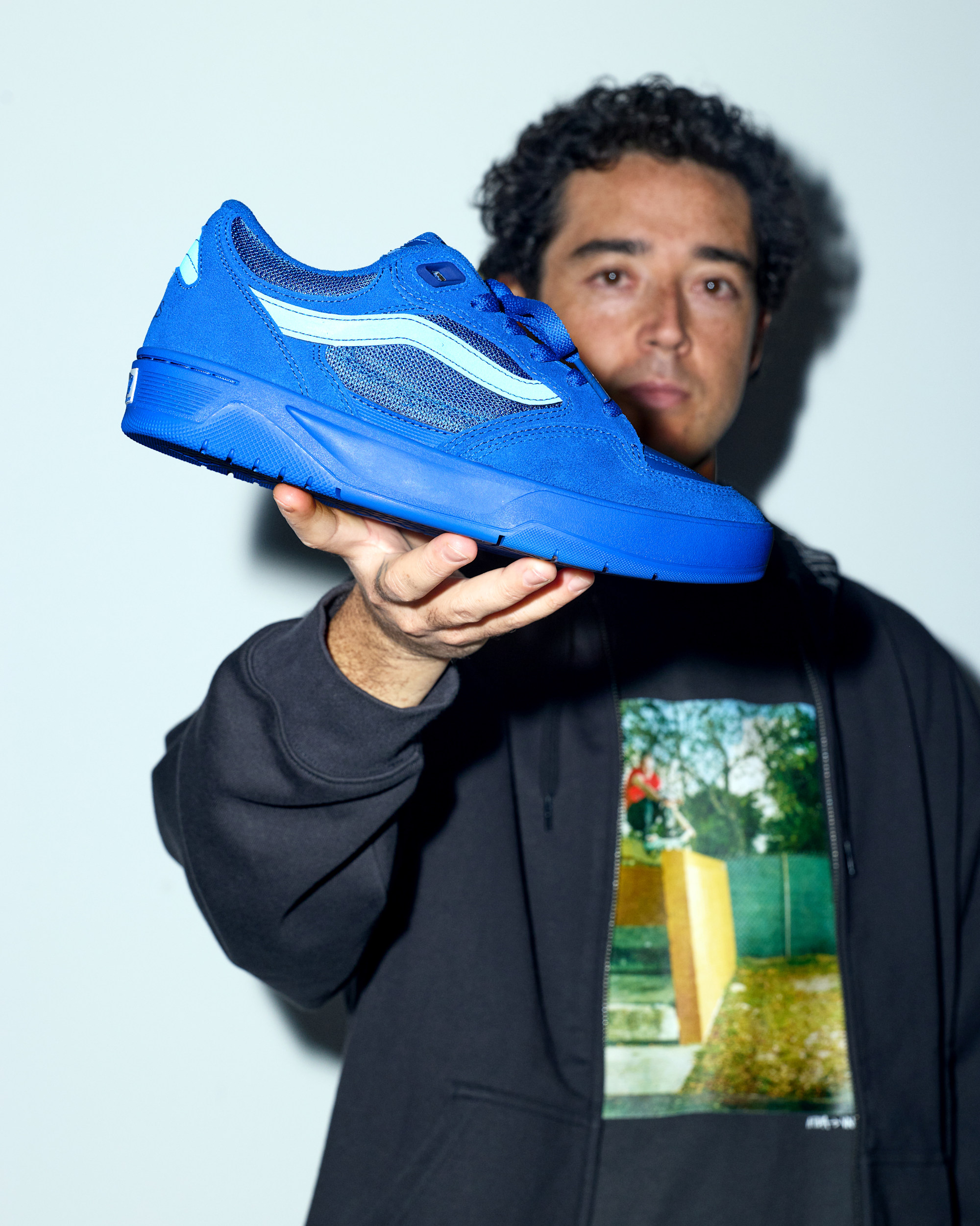 Skate Rowan Z3 Shoe by Atiba VANS Atiba Classic Blue ALT9