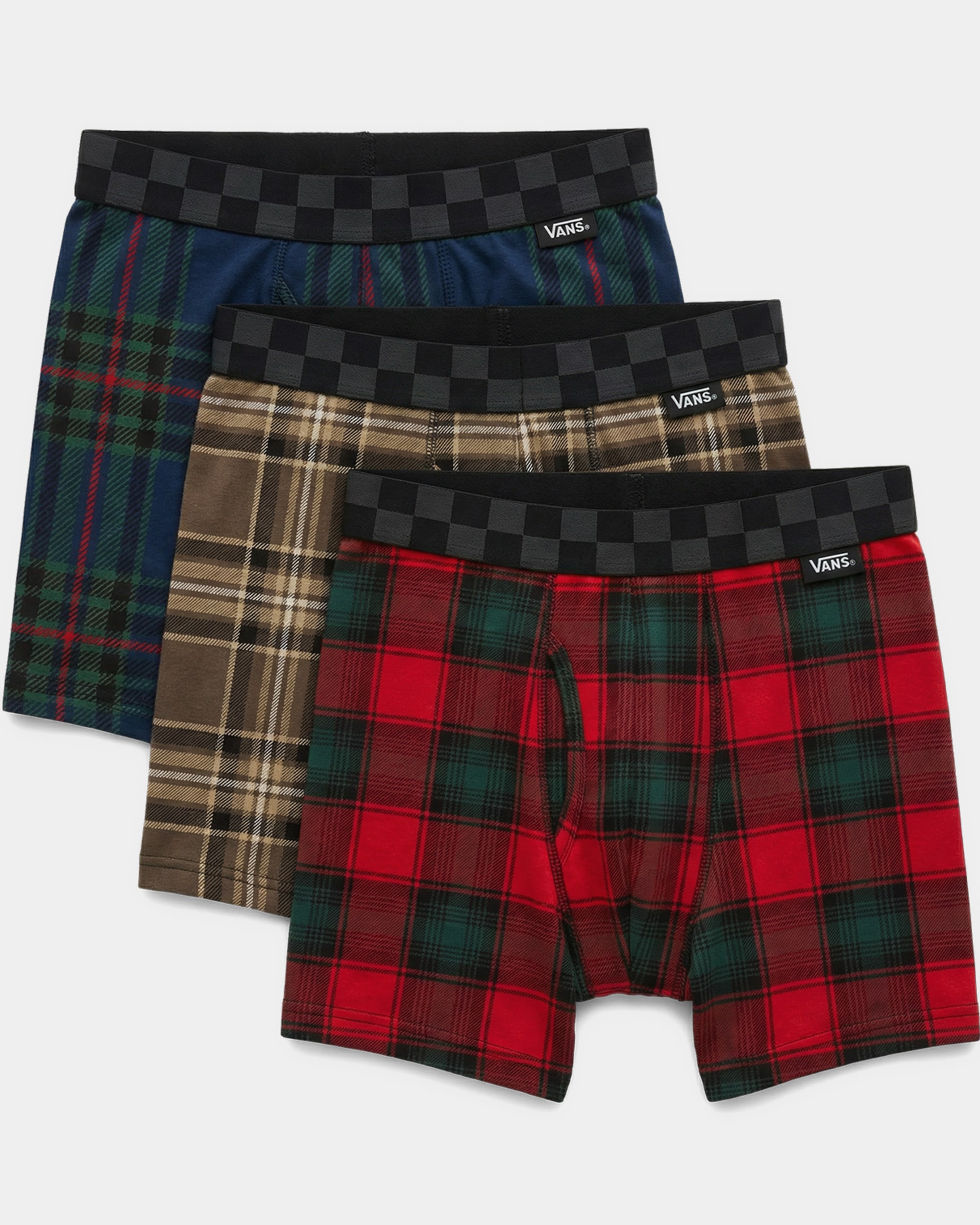Yuletide Boxer Brief VANS Multi  White ALT2