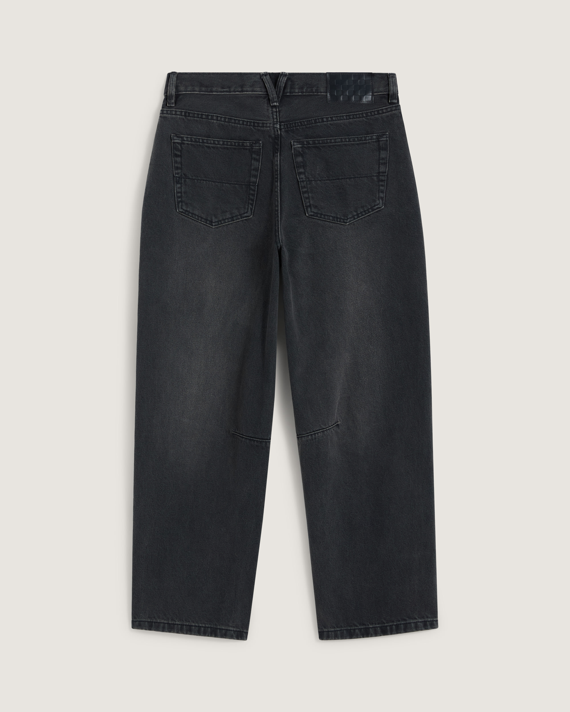 Check5 Mid Rise Barrel Pants VANS Washed Black ALT1