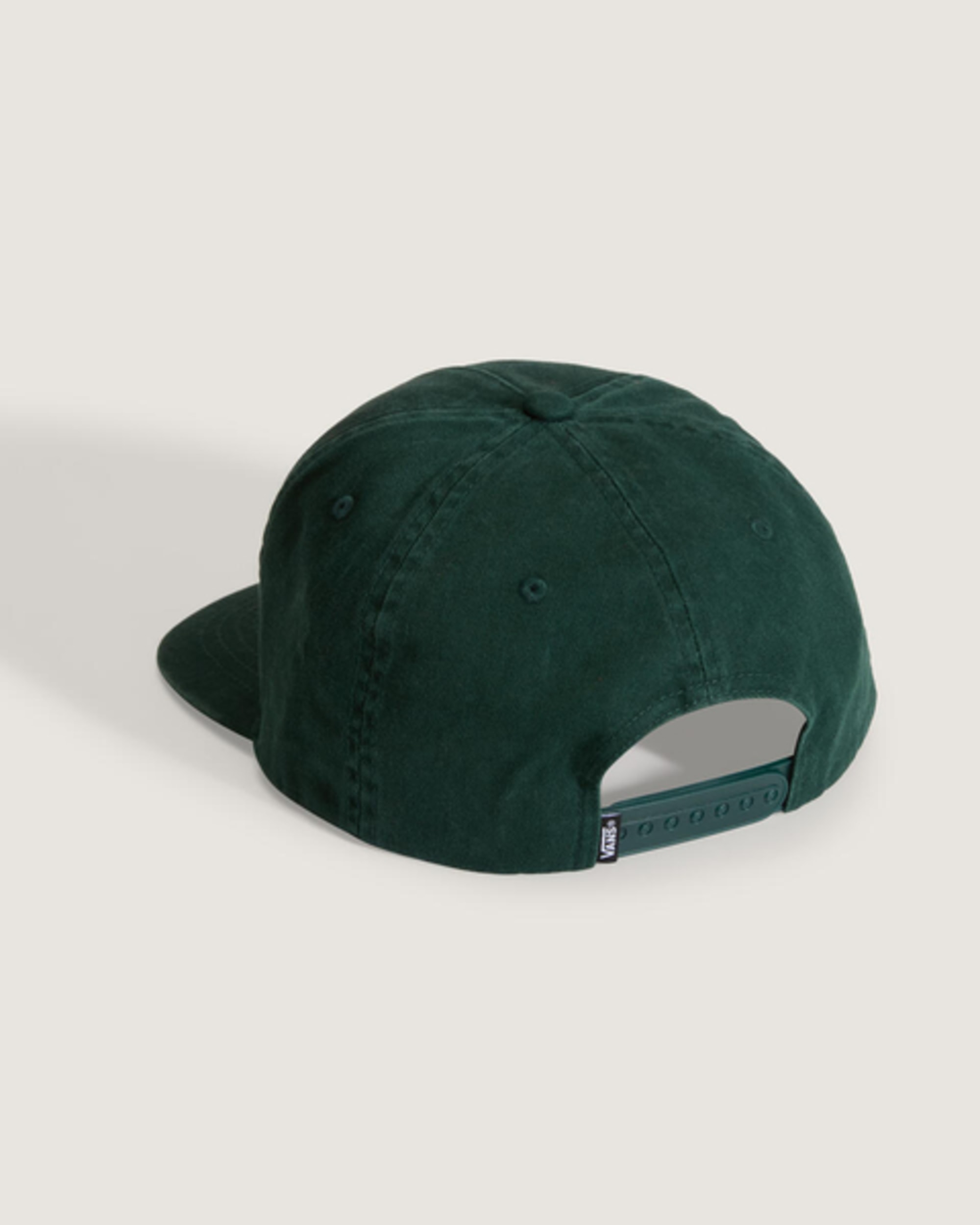 Stretch Logo Snapback Hat VANS Oil Green ALT1