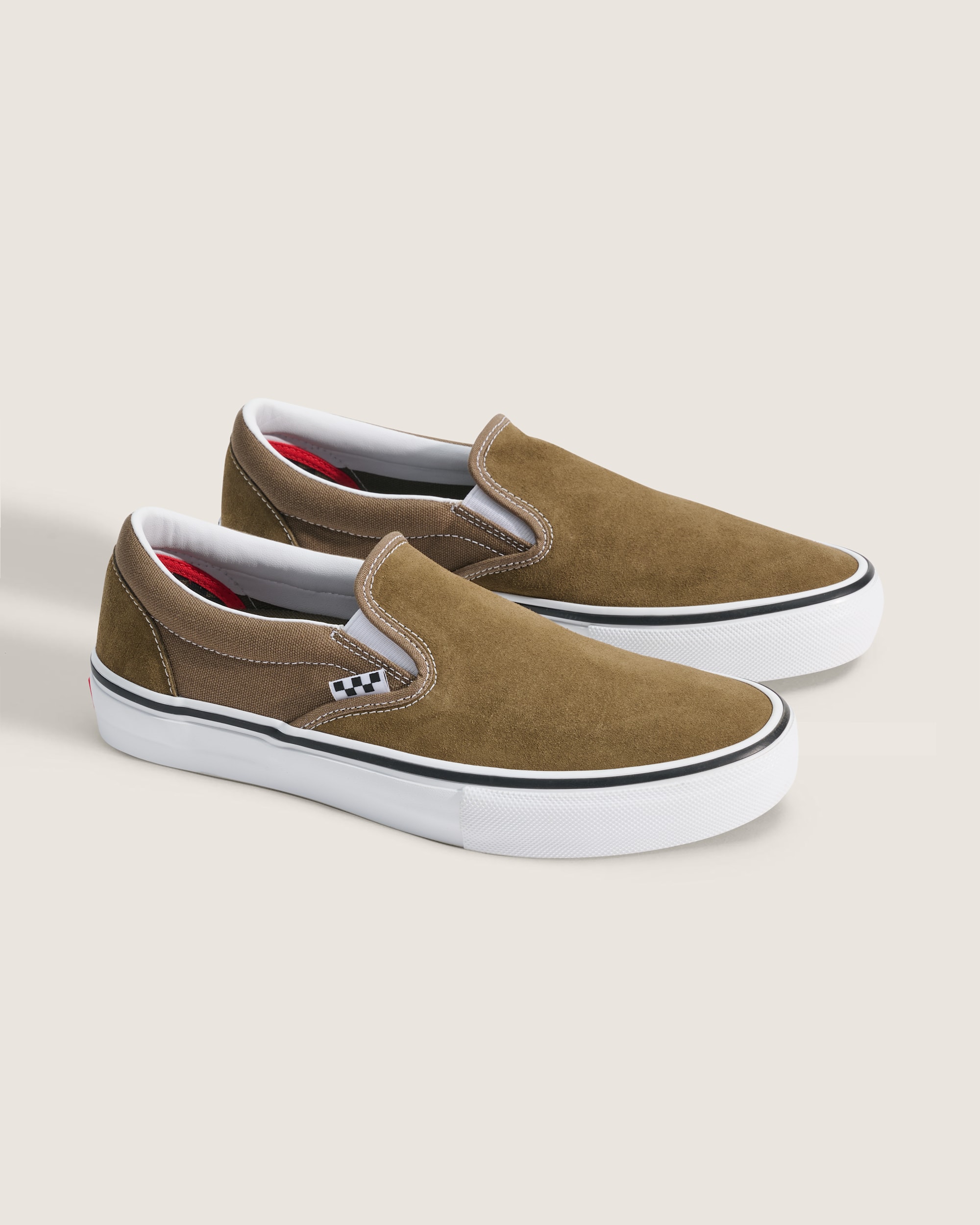 Skate SlipOn Shoe VANS Fatigue Brown ALT1