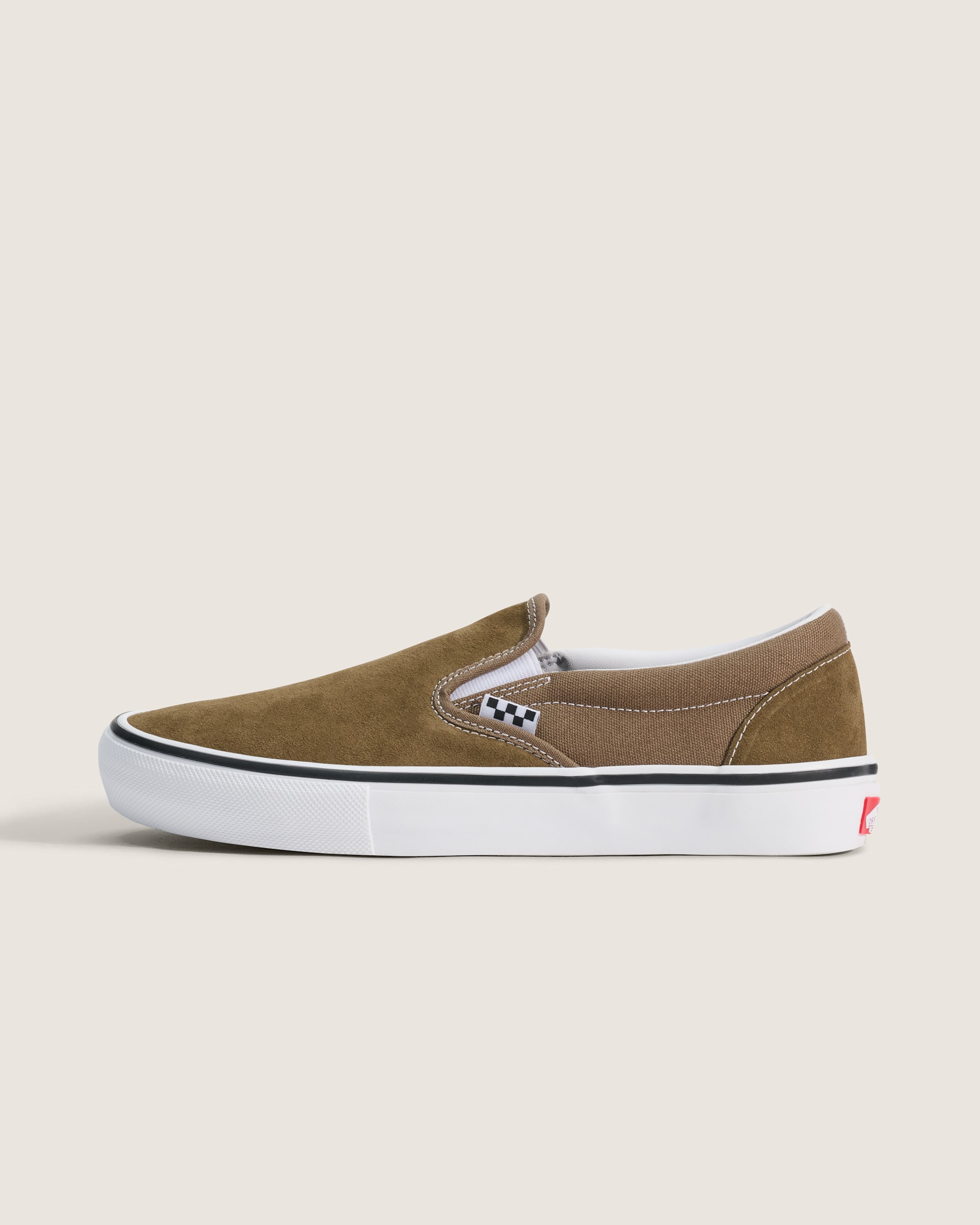 Skate SlipOn Shoe VANS Fatigue Brown HERO
