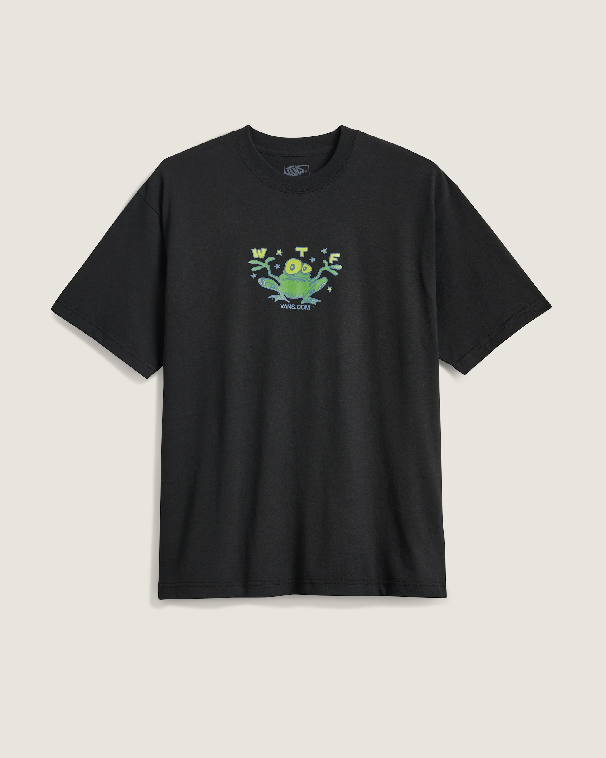 What The Frog Short Sleeve Tee VANS Black HERO