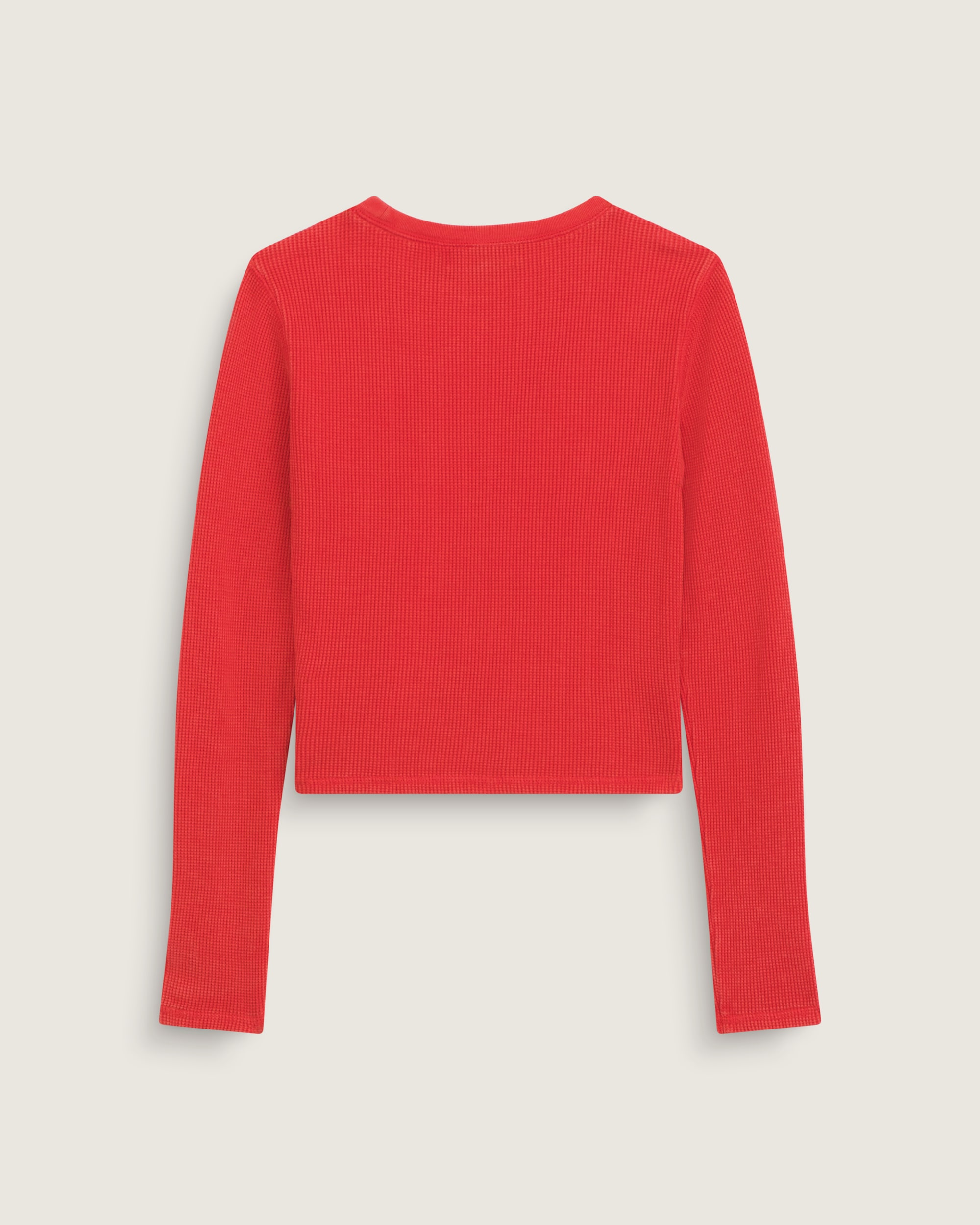 Teri Waffle Long Sleeve 20 VANS Racing Red ALT1