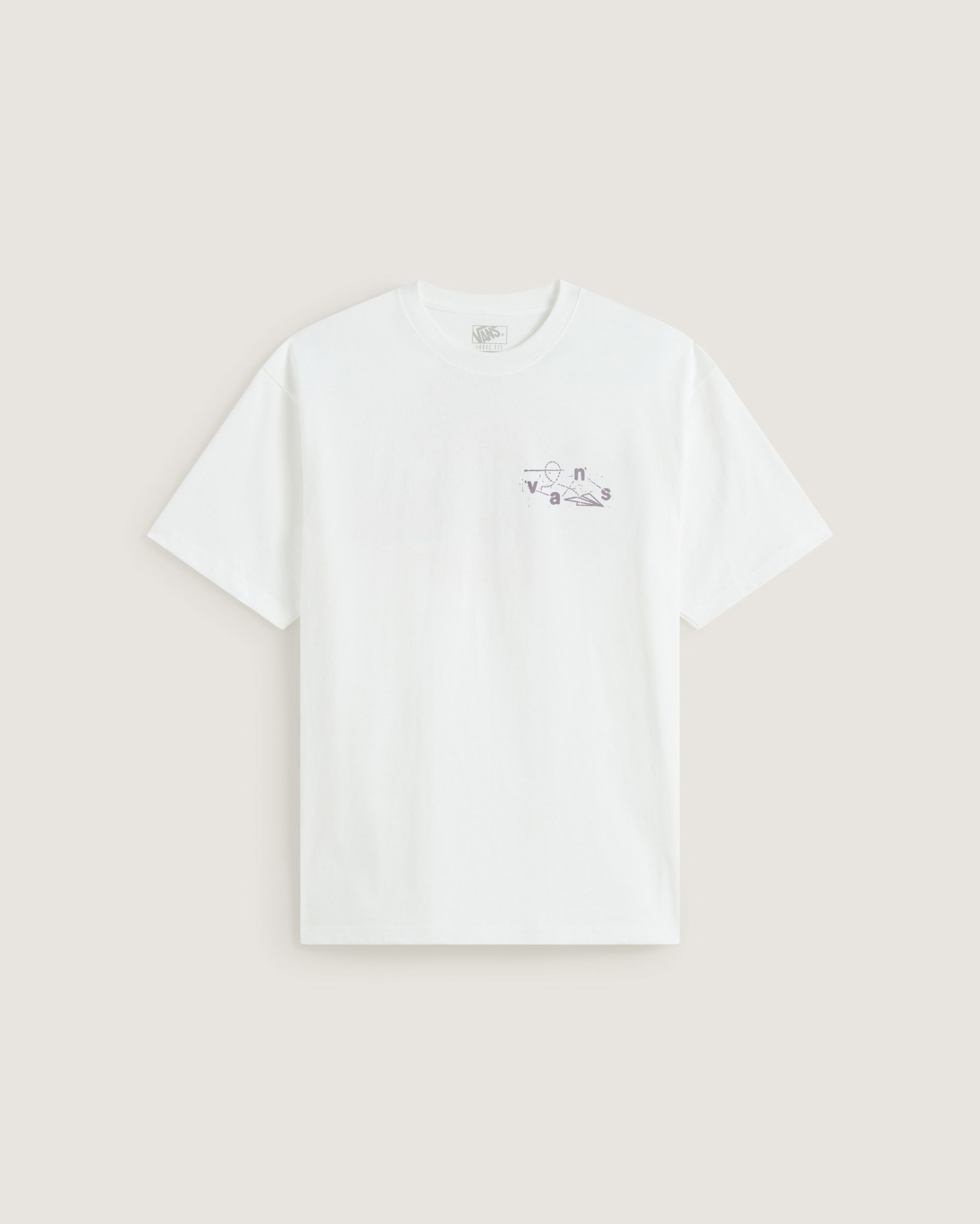 HERE FOR GOOD TIMES SS TEE VANS White ALT1