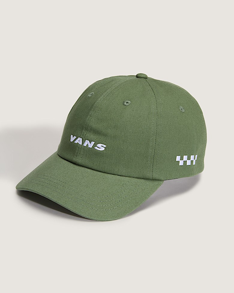 帽子 GACKT HAT 1966 Curved Bill Jockey Hat in Loden Grey Green | Vans