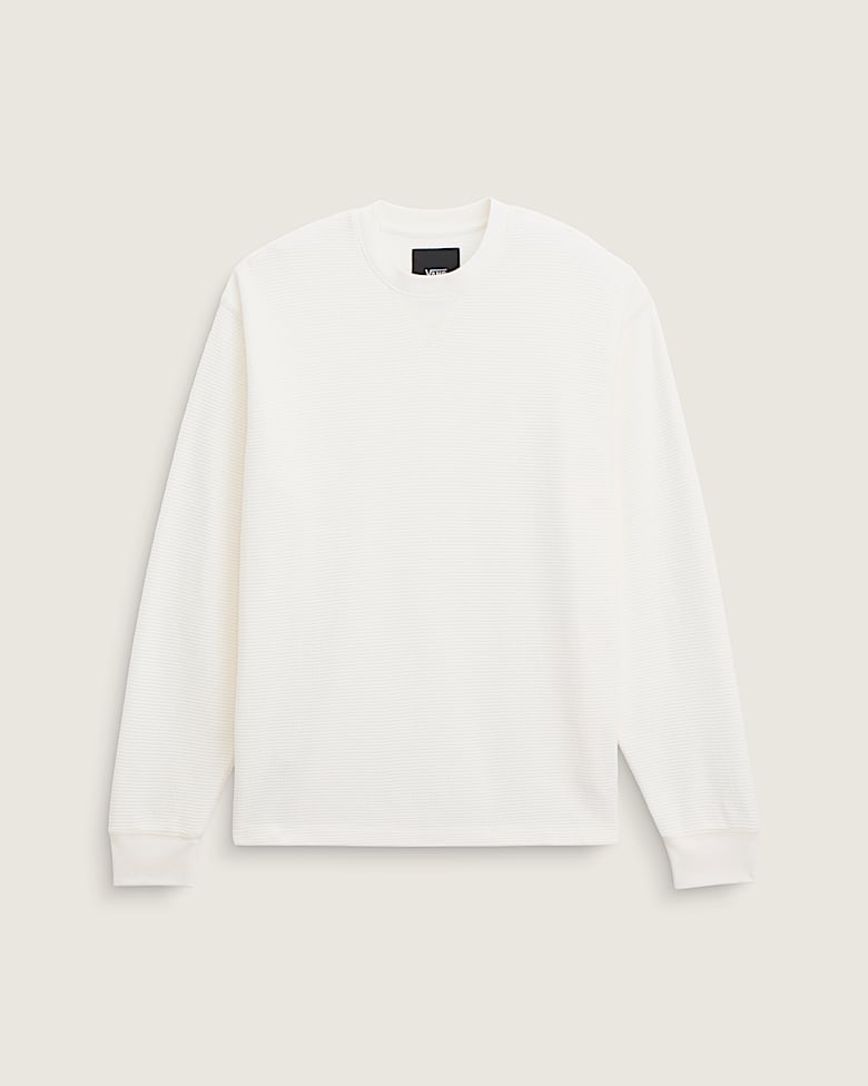 Navigate Long Sleeve Thermal en Cream White | Vans CA