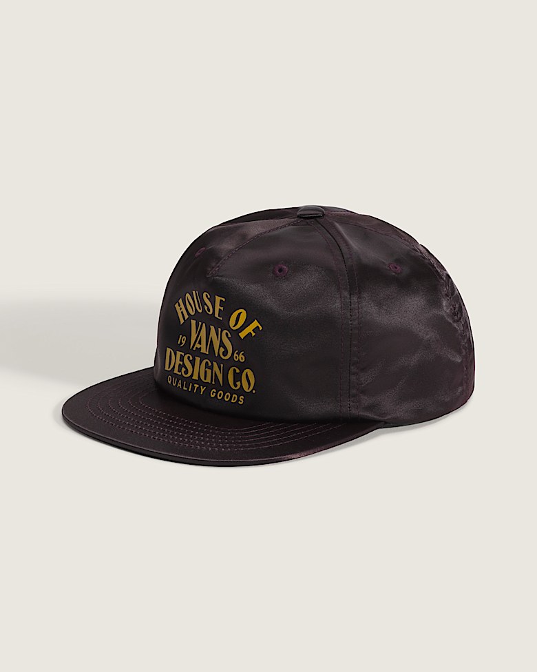 Vans Classic Snapback Hat in Coal Brown | Vans