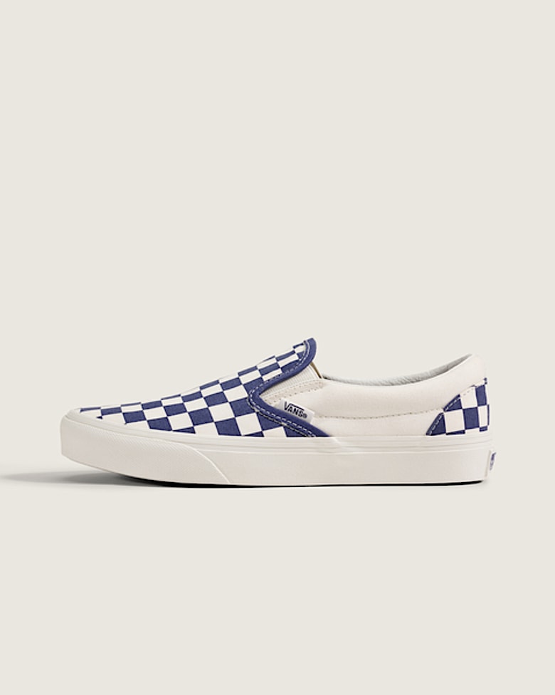 Classic Slip-On Platform Checkerboard Shoe