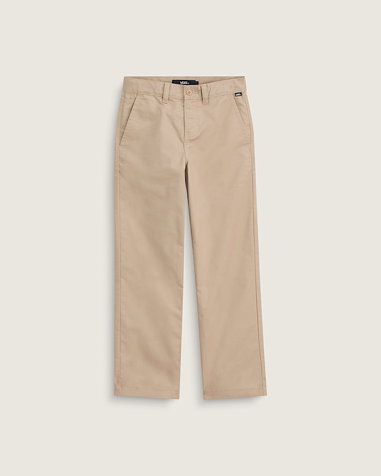 Kids Authentic Chino Loose Pants in Incense Brown | Vans